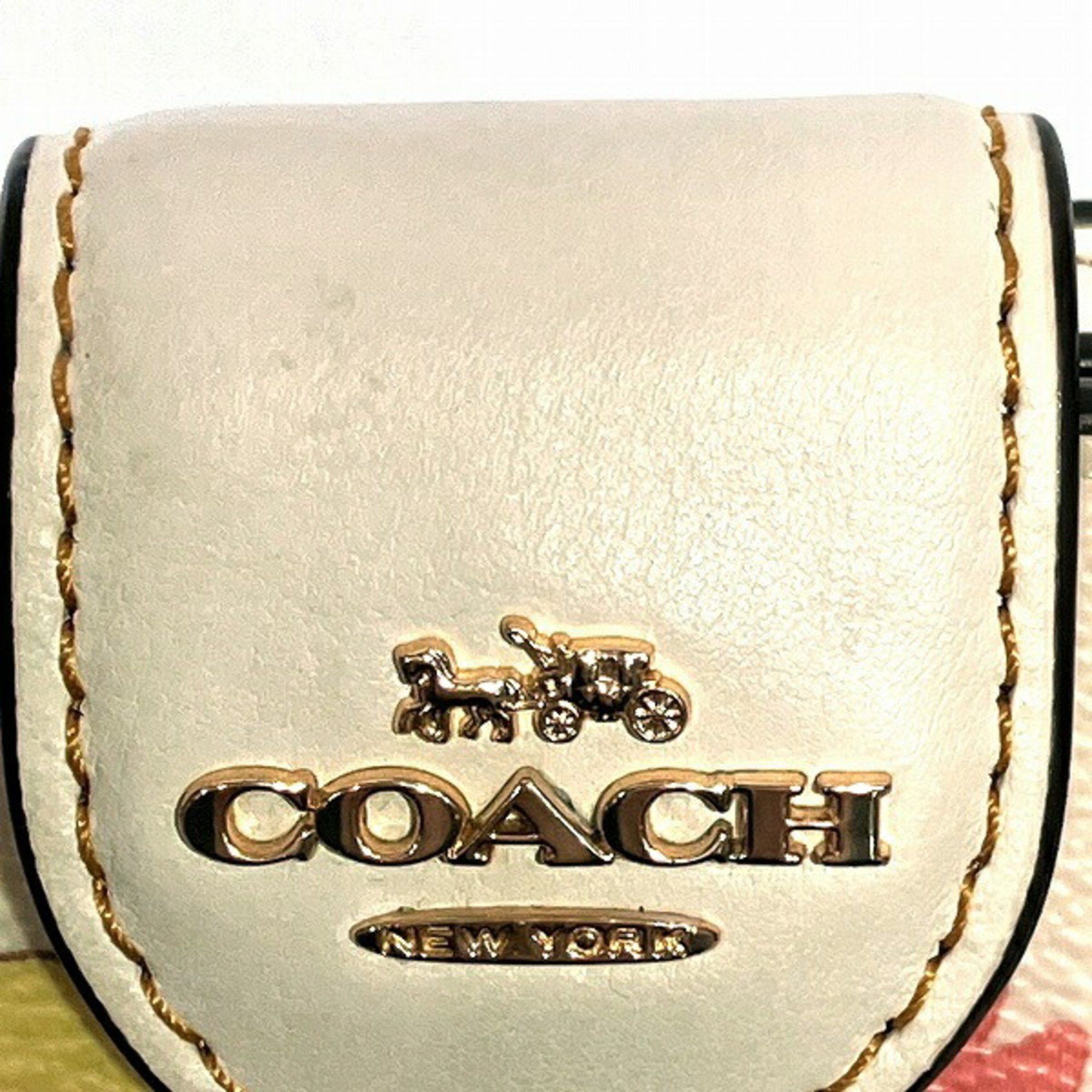 Coach Coach Floral Cluster Print Medium Corner CH734 Bi-fold Wallet for Women Size ONE SIZE - 9 Thumbnail