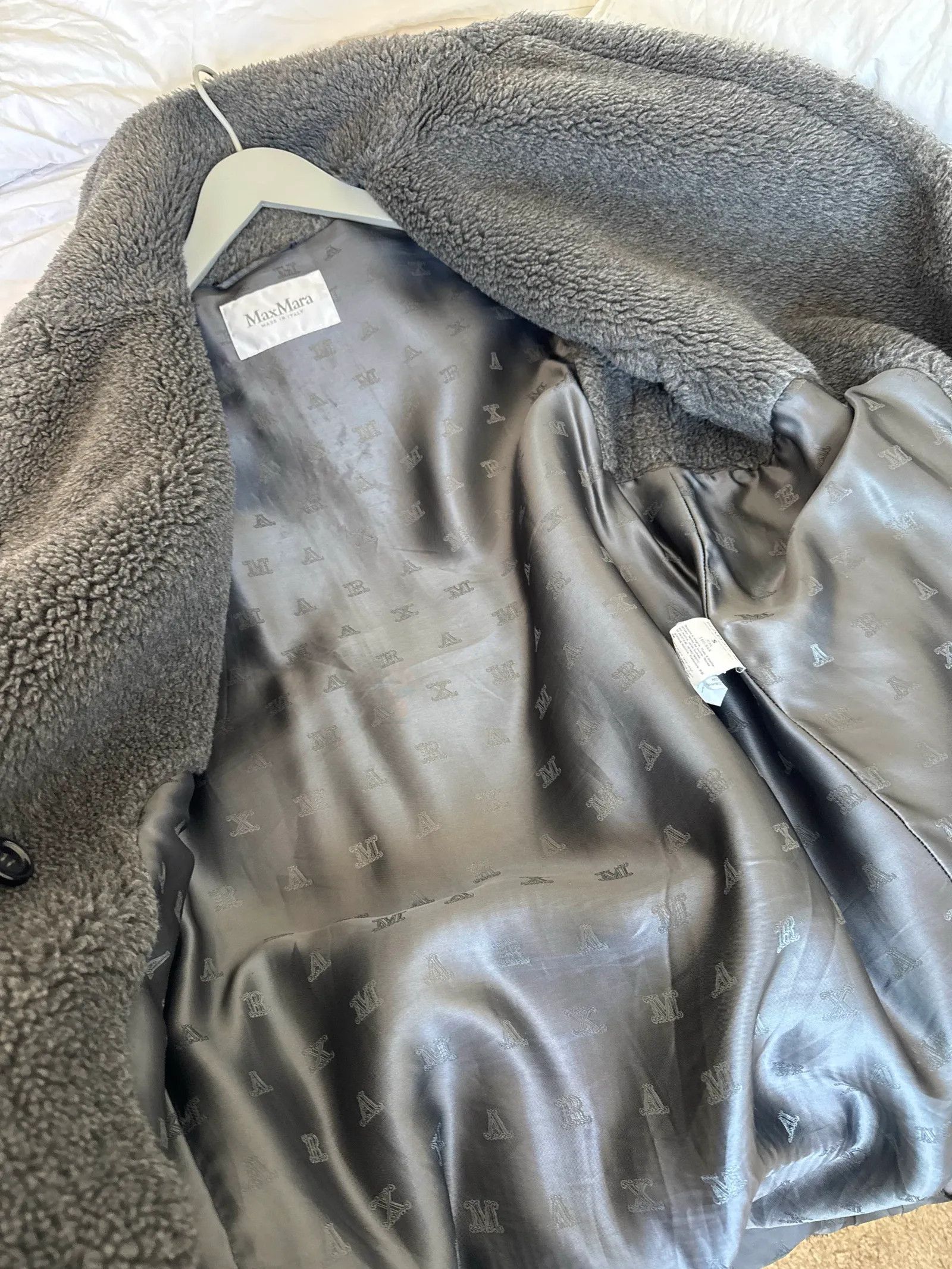 Max Mara Max Mara Teddy Bear Icon Tedgirl Double breasted Coat Size S / US 4 / IT 40 - 4 Thumbnail