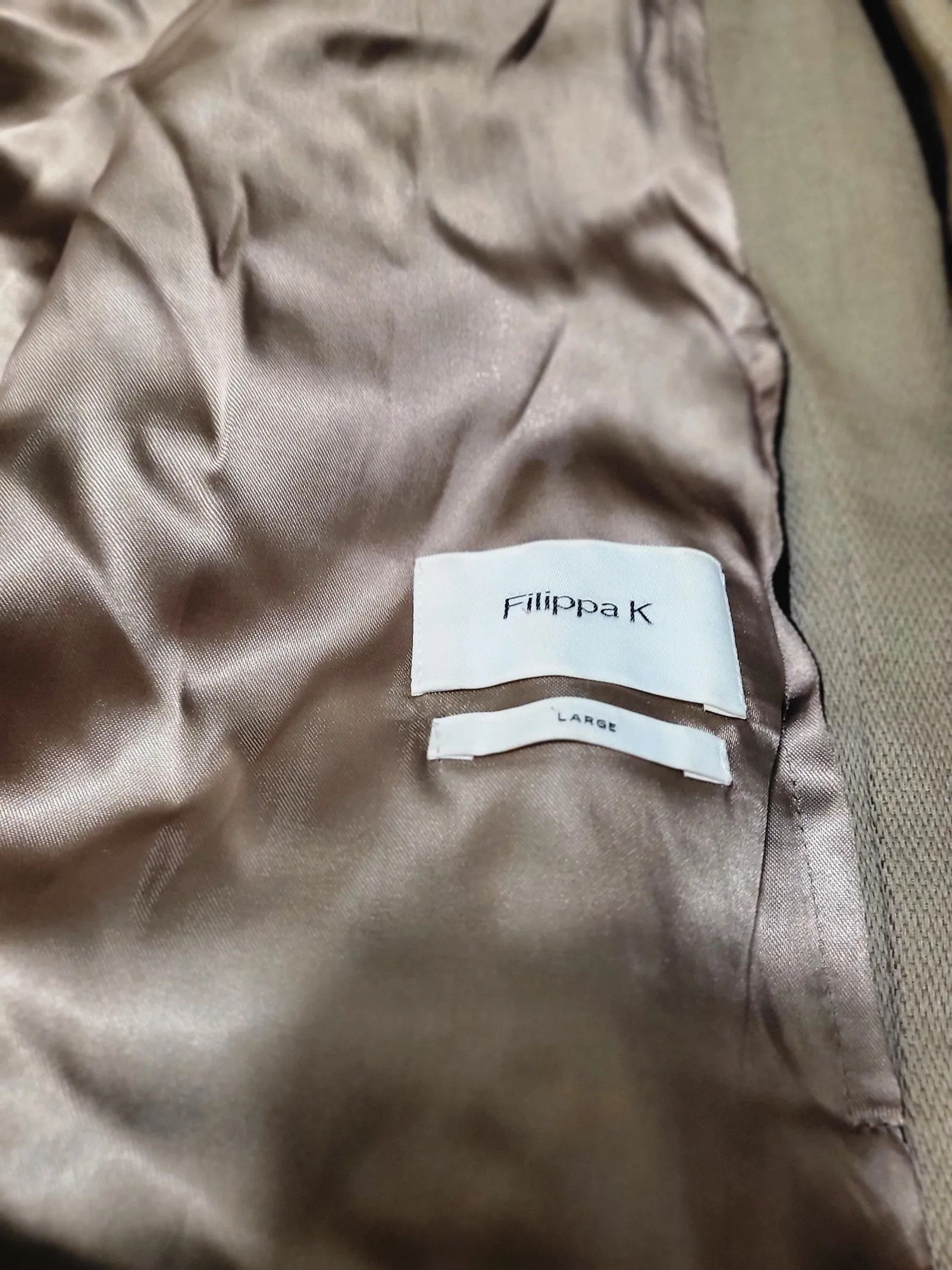 Filippa K Filippa K Tony Linen Biker Jacket Jacket Size L / US 10 / IT 46 - 3 Thumbnail