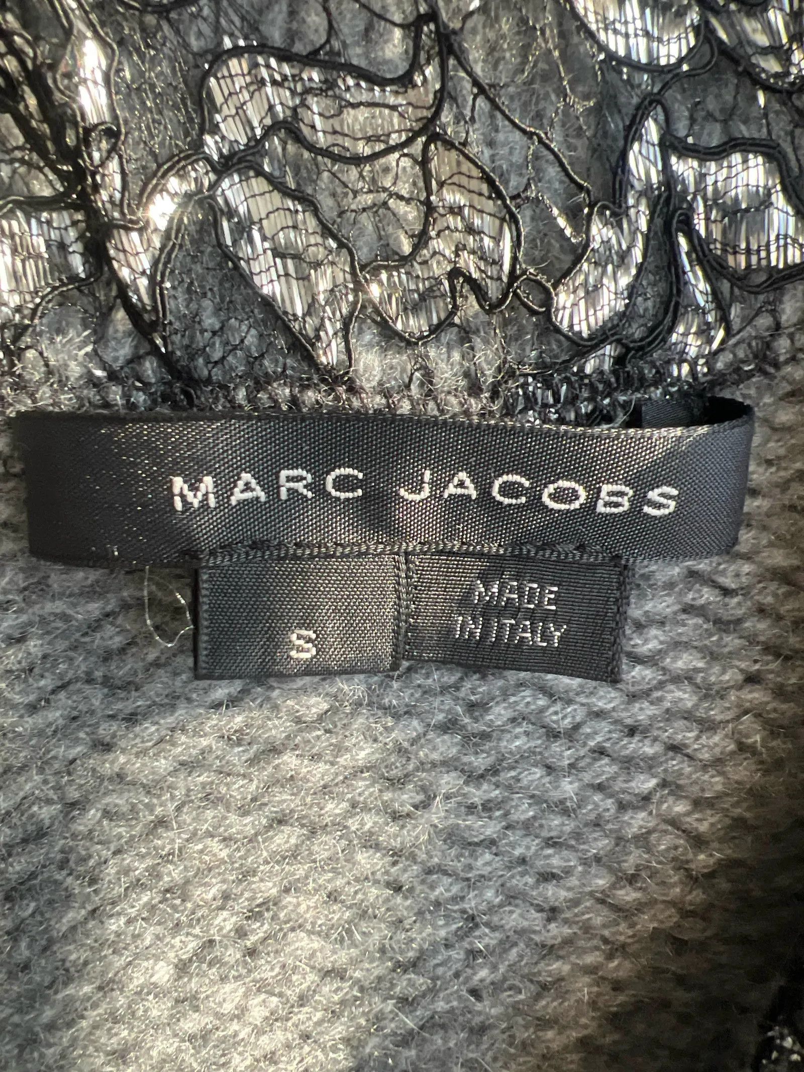 Marc Jacobs Marc Jacobs MARC JACOBS LACE OVERLAY JACKET Blazer Size S / US 4 / IT 40 - 2 Thumbnail