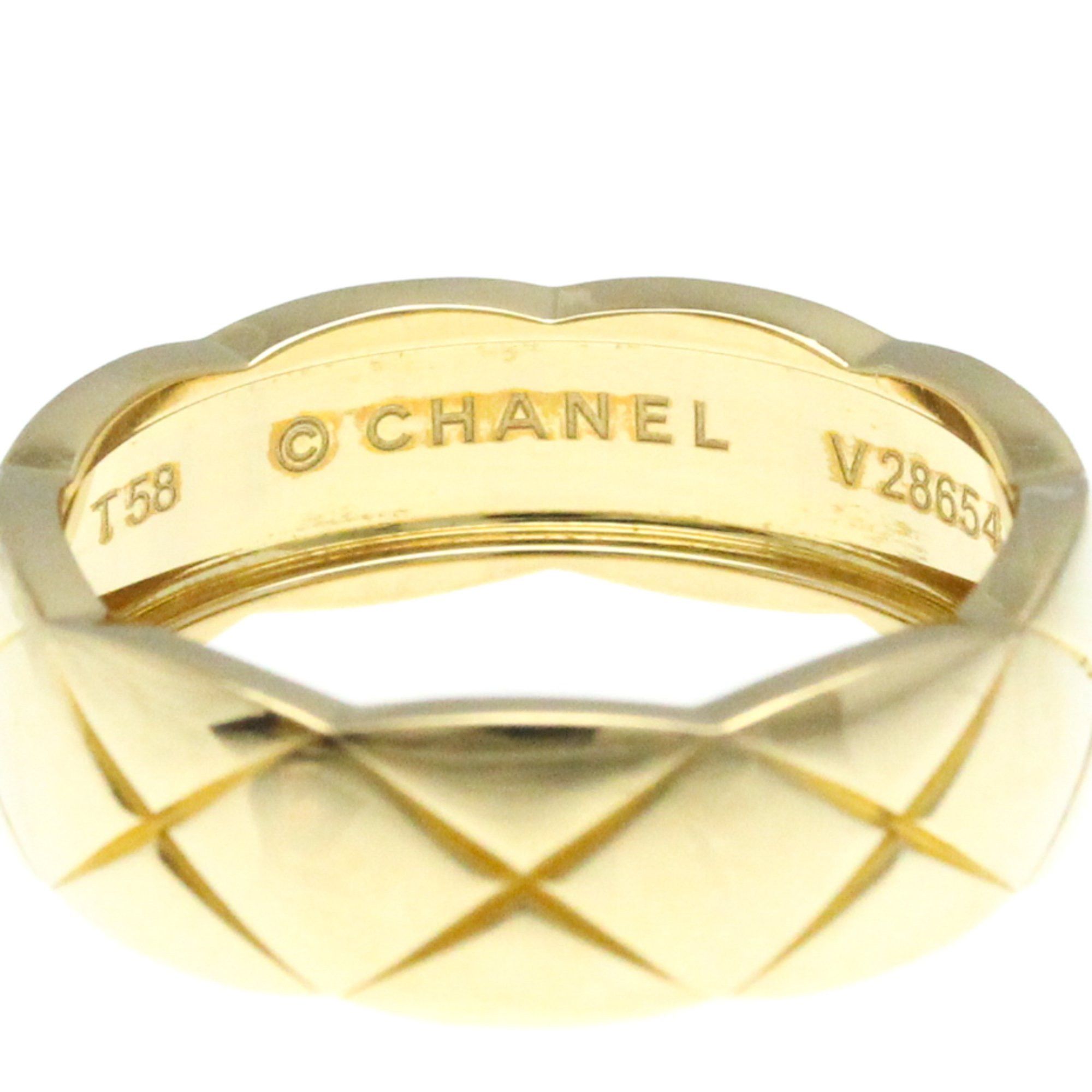 Chanel Coco Crush Medium Size Ring Yellow Gold (18K) Fashion No