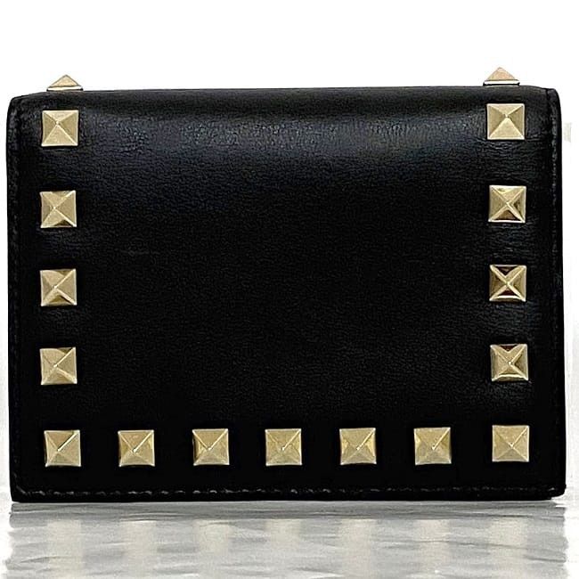 Valentino VALENTINO Black Leather Size ONE SIZE - 2 Thumbnail