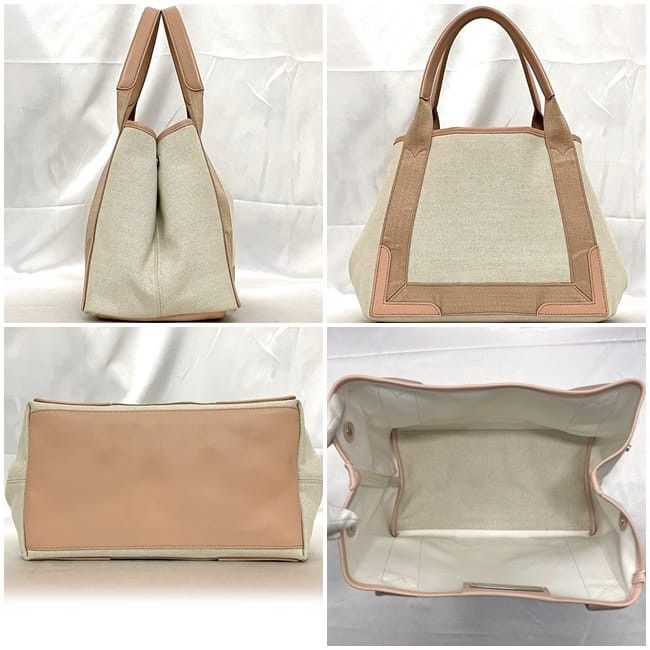 Balenciaga BALENCIAGA Tote Bag Neutrals Cotton Size ONE SIZE - 2 Thumbnail