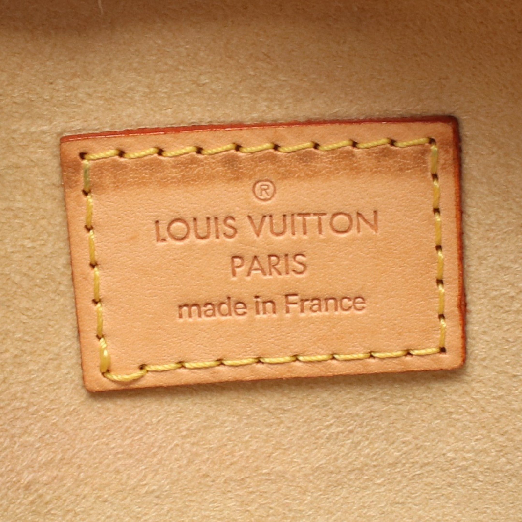 Louis Vuitton Louis Vuitton Hudson Gm Monogram Shoulder Bag Leather Brown Size ONE SIZE - 4 Thumbnail