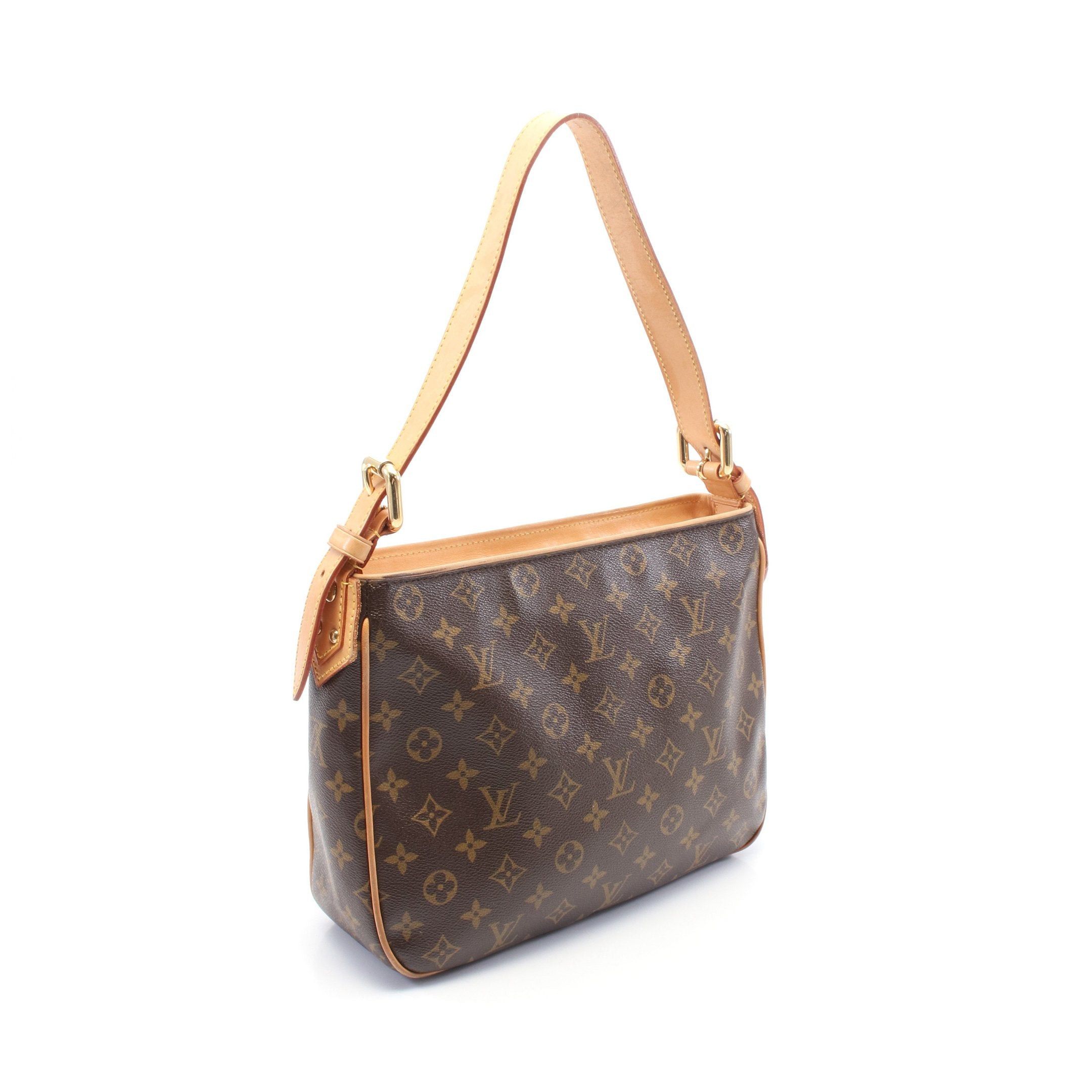 Louis Vuitton Louis Vuitton Hudson Gm Monogram Shoulder Bag Leather Brown Size ONE SIZE - 2 Thumbnail