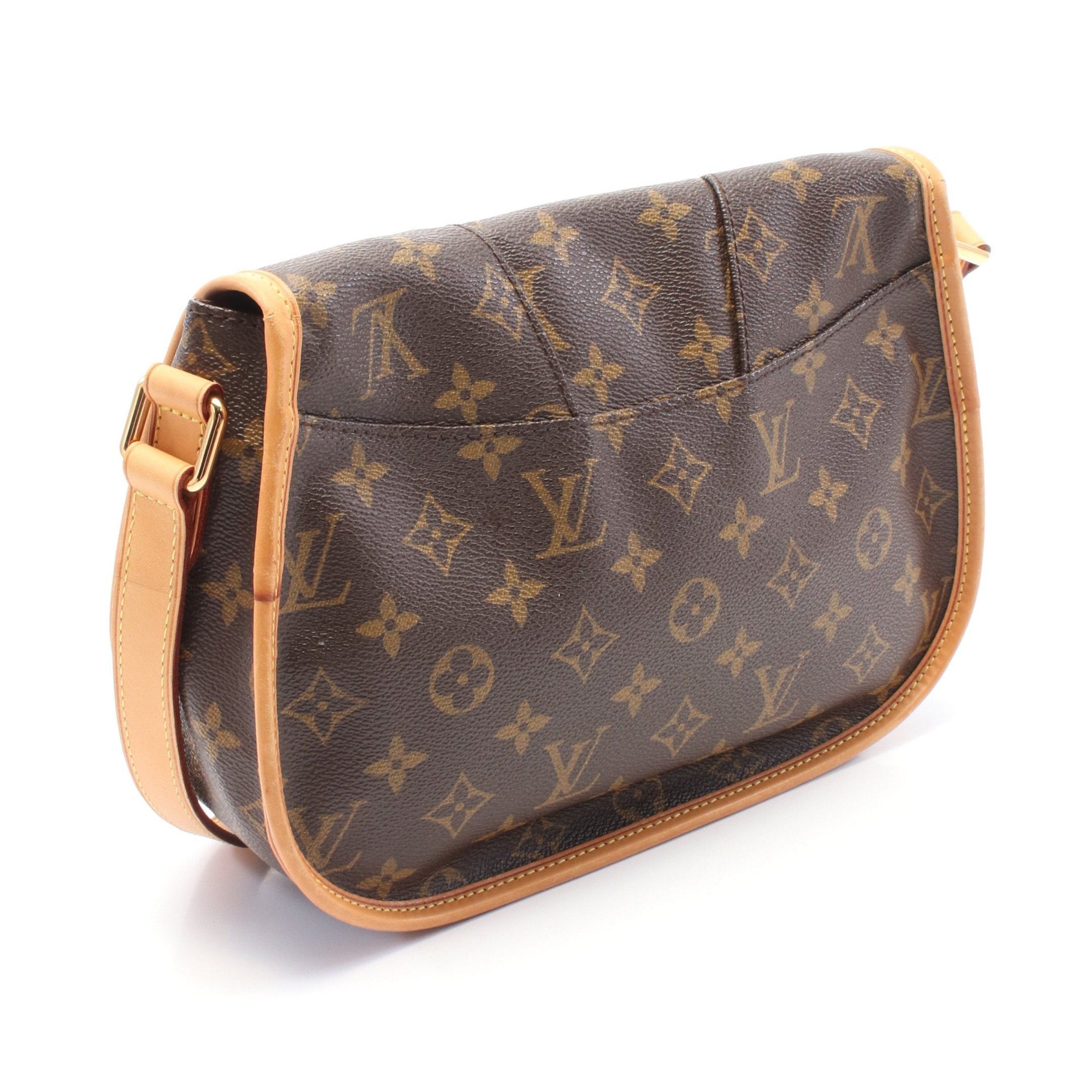 Louis Vuitton Louis Vuitton Menilmontant Pm Monogram Shoulder Bag Leather Brown Size ONE SIZE - 2 Thumbnail