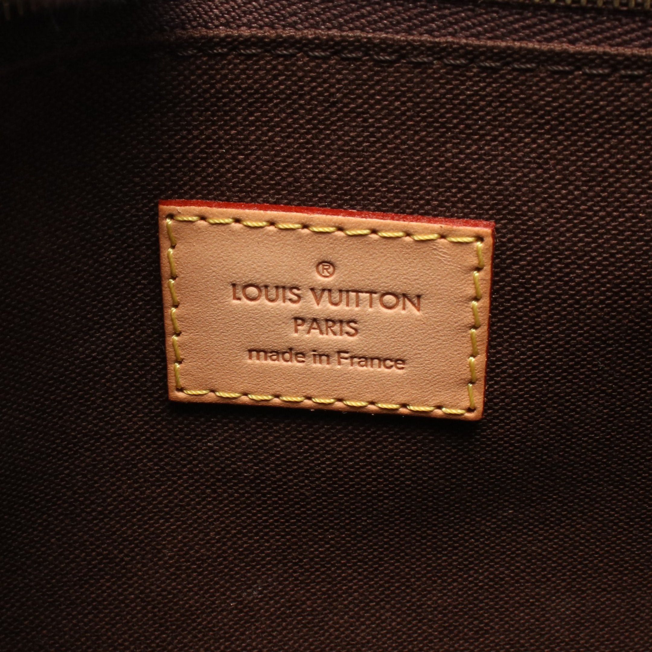 Louis Vuitton Louis Vuitton Menilmontant Pm Monogram Shoulder Bag Leather Brown Size ONE SIZE - 4 Thumbnail