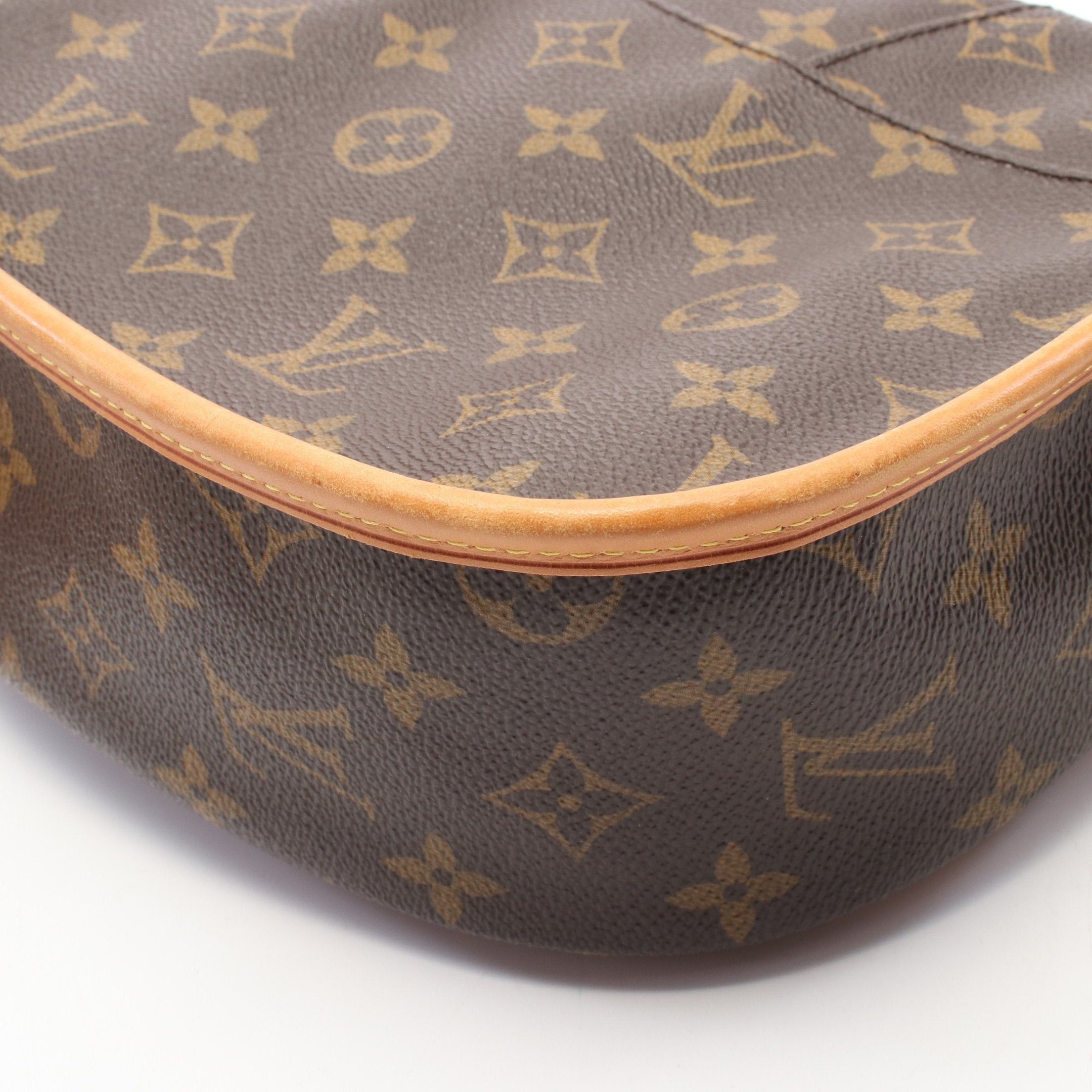 Louis Vuitton Louis Vuitton Menilmontant Pm Monogram Shoulder Bag Leather Brown Size ONE SIZE - 8 Thumbnail