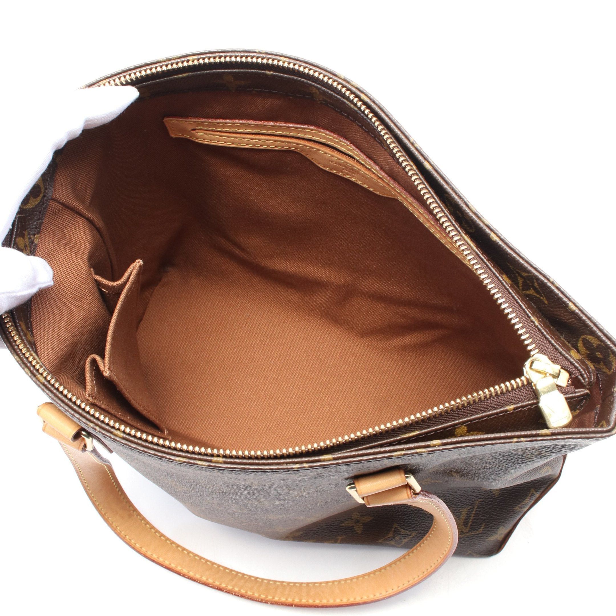 Louis Vuitton Louis Vuitton Cabas Piano Monogram Shoulder Bag Leather Brown Size ONE SIZE - 3 Thumbnail