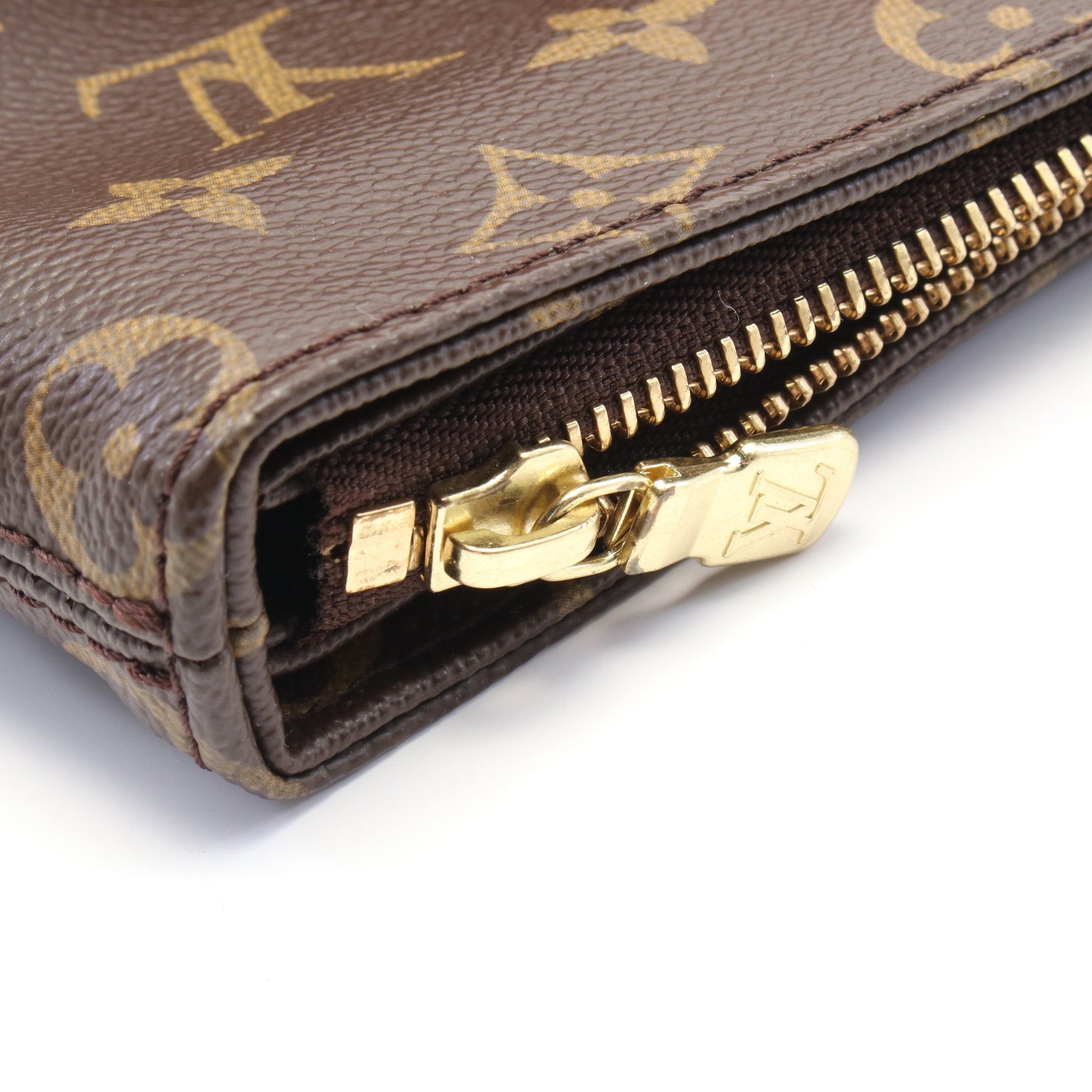 Louis Vuitton Louis Vuitton Cabas Piano Monogram Shoulder Bag Leather Brown Size ONE SIZE - 9 Thumbnail