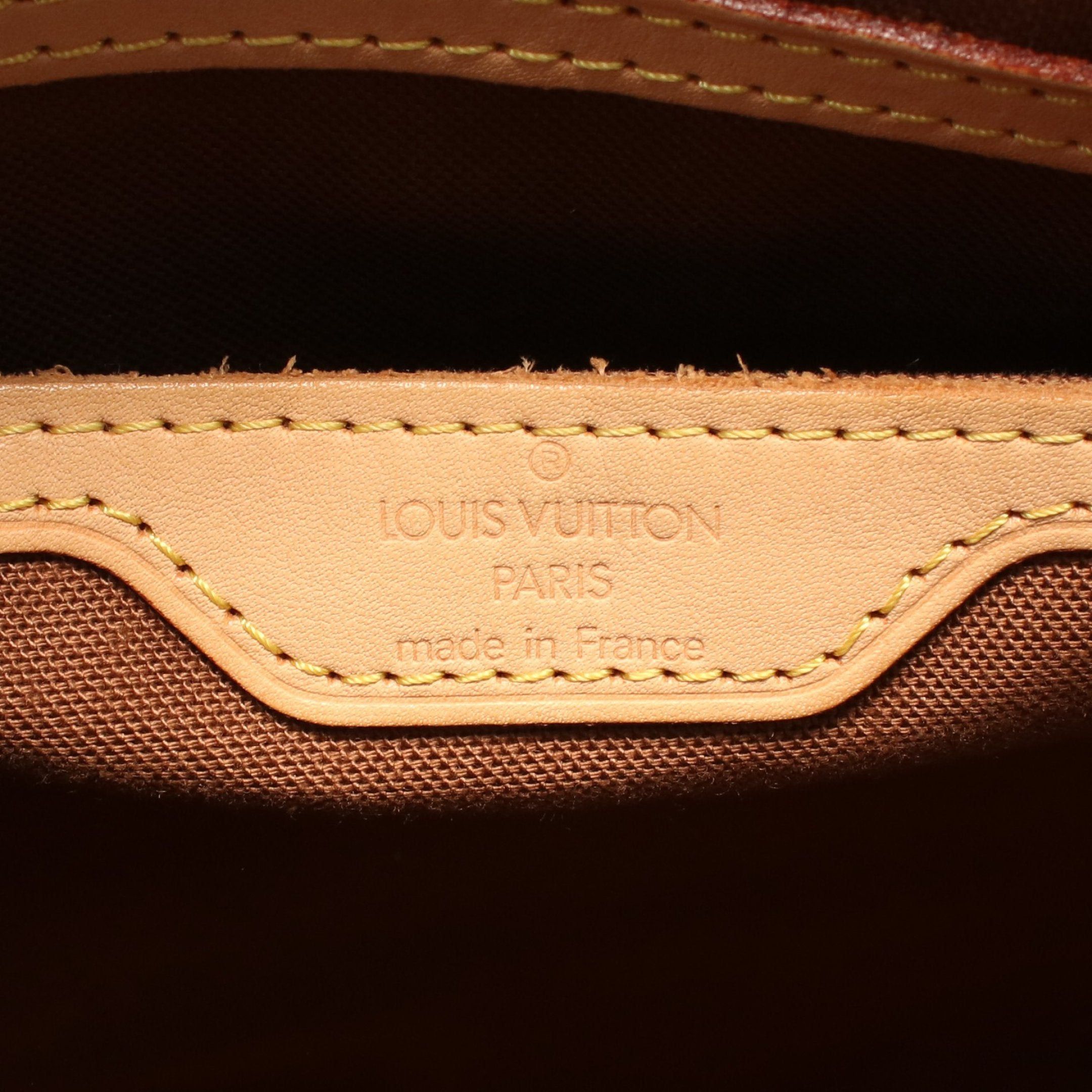 Louis Vuitton Louis Vuitton Cabas Piano Monogram Shoulder Bag Leather Brown Size ONE SIZE - 4 Thumbnail