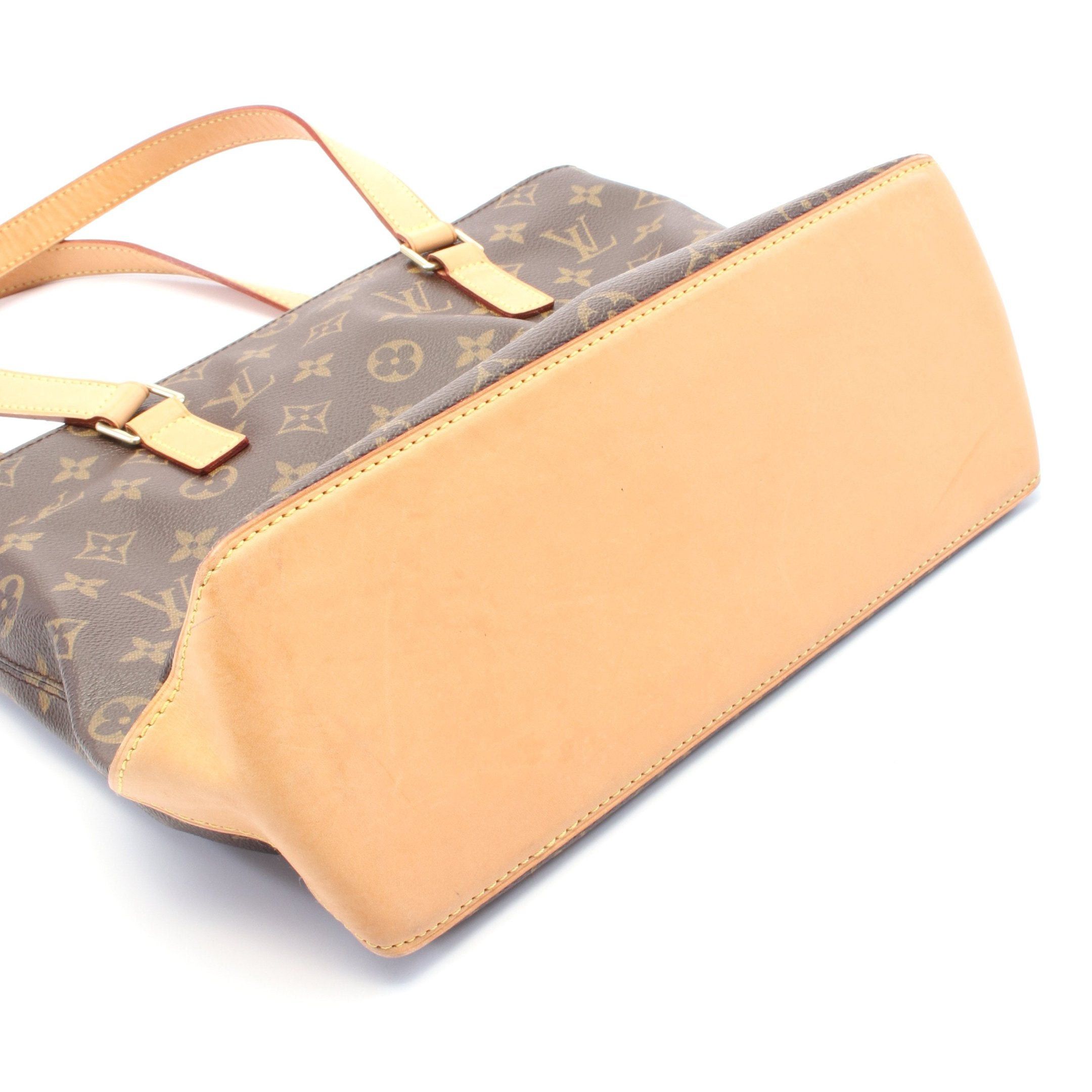 Louis Vuitton Louis Vuitton Cabas Piano Monogram Shoulder Bag Leather Brown Size ONE SIZE - 6 Thumbnail