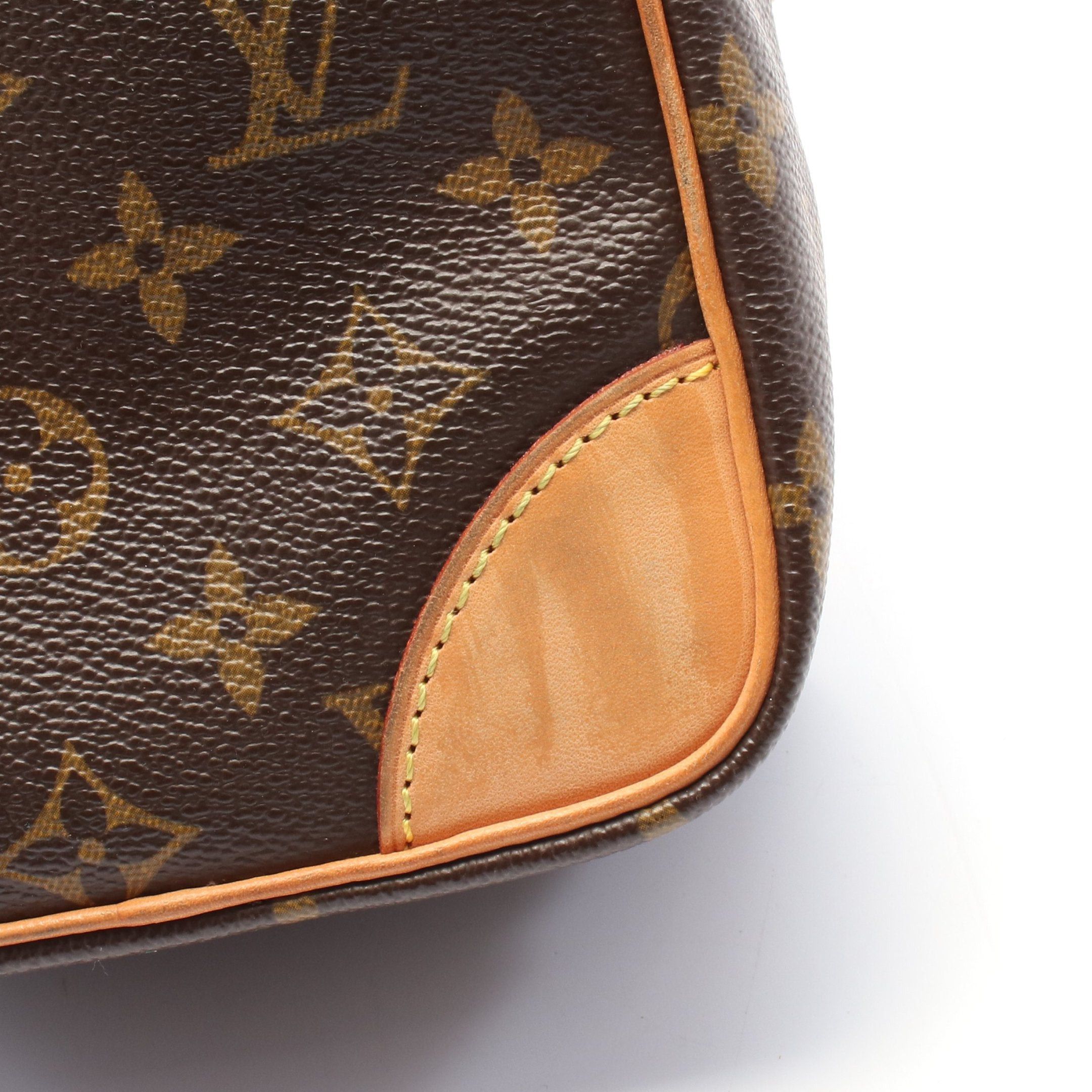 Louis Vuitton Louis Vuitton Amazon Monogram Shoulder Bag Leather Brown Size ONE SIZE - 7 Thumbnail