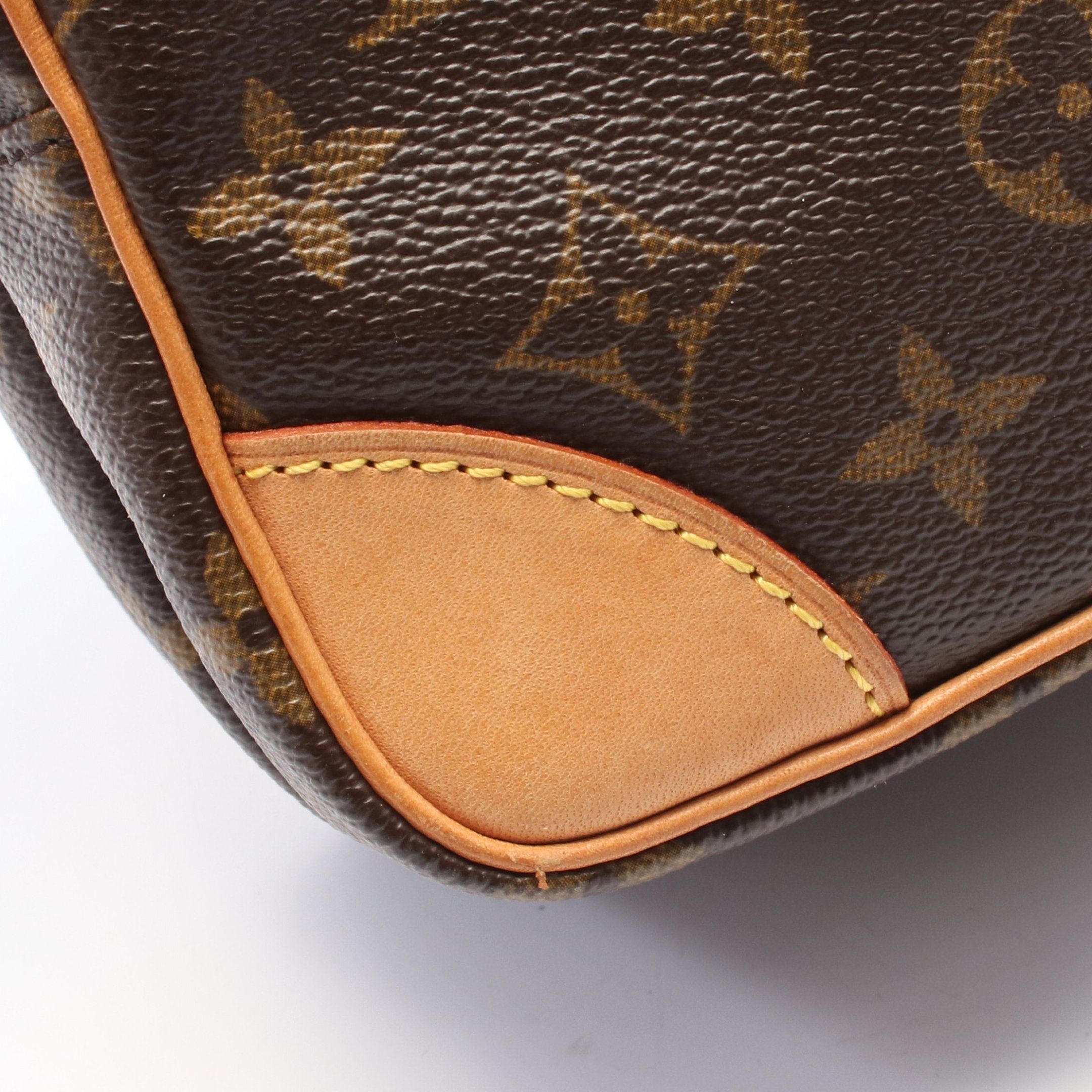 Louis Vuitton Louis Vuitton Amazon Monogram Shoulder Bag Leather Brown Size ONE SIZE - 6 Thumbnail