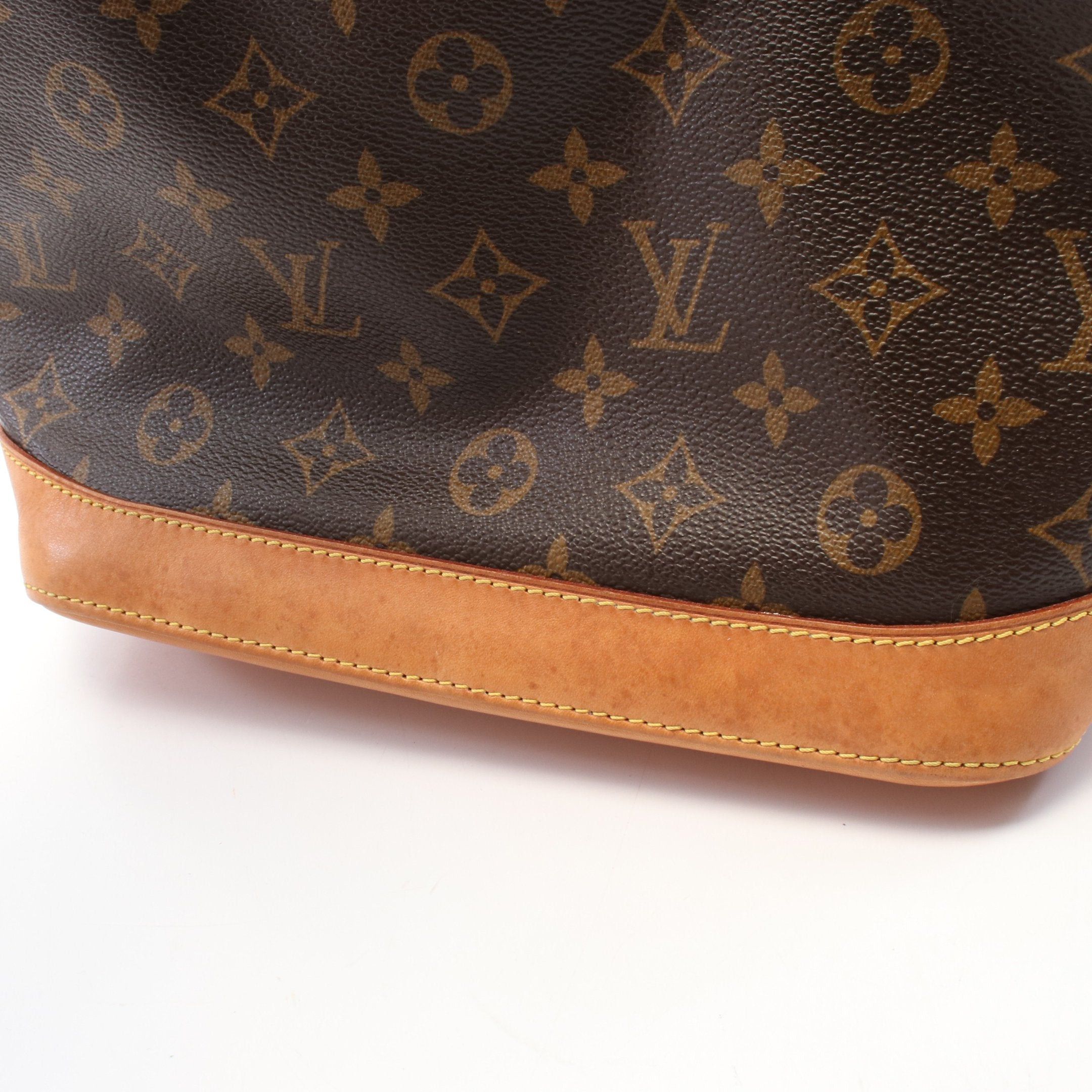 Louis Vuitton Louis Vuitton Lockit Monogram Handbag Leather Brown Size ONE SIZE - 8 Thumbnail