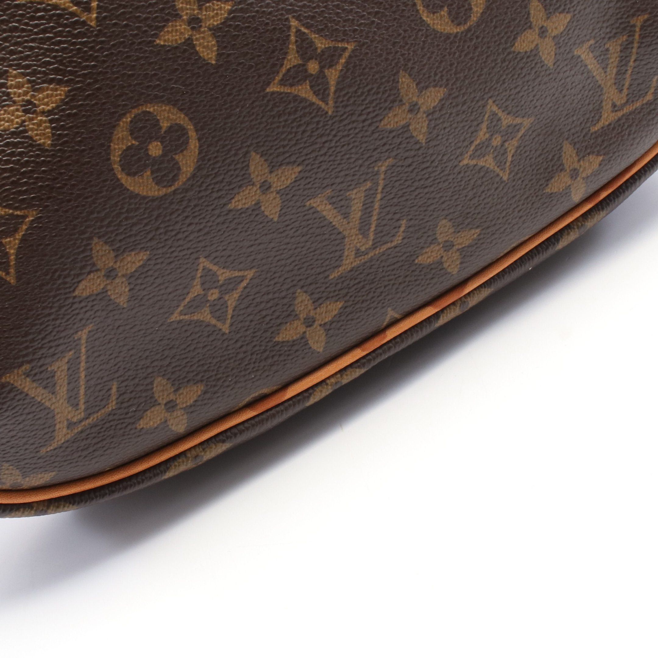 Louis Vuitton Louis Vuitton Odeon Pm Monogram Shoulder Bag Leather Brown Size ONE SIZE - 6 Thumbnail