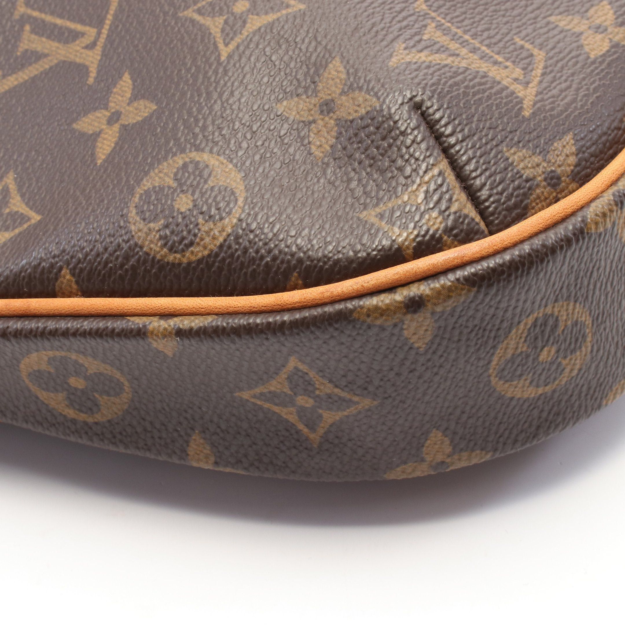 Louis Vuitton Louis Vuitton Odeon Pm Monogram Shoulder Bag Leather Brown Size ONE SIZE - 7 Thumbnail
