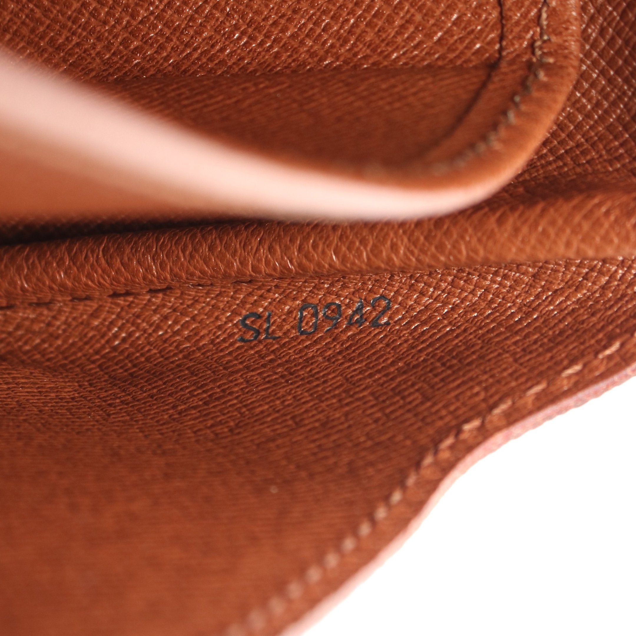 Louis Vuitton Louis Vuitton Cartesier Mm Monogram Shoulder Bag Leather Brown Size ONE SIZE - 5 Thumbnail