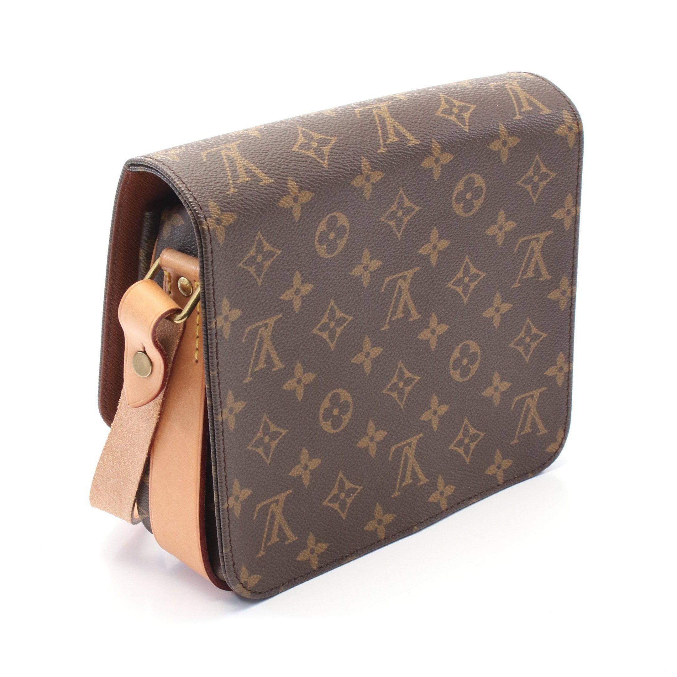 Louis Vuitton Louis Vuitton Cartesier Mm Monogram Shoulder Bag Leather Brown Size ONE SIZE - 2 Thumbnail