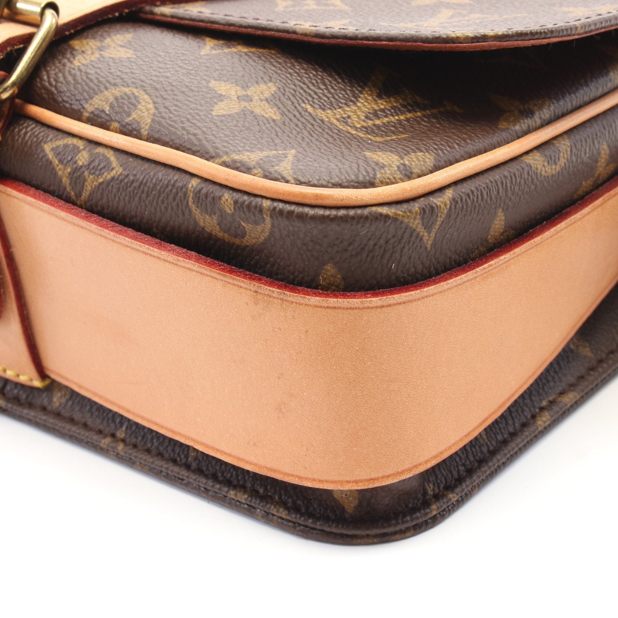 Louis Vuitton Louis Vuitton Cartesier Mm Monogram Shoulder Bag Leather Brown Size ONE SIZE - 6 Thumbnail