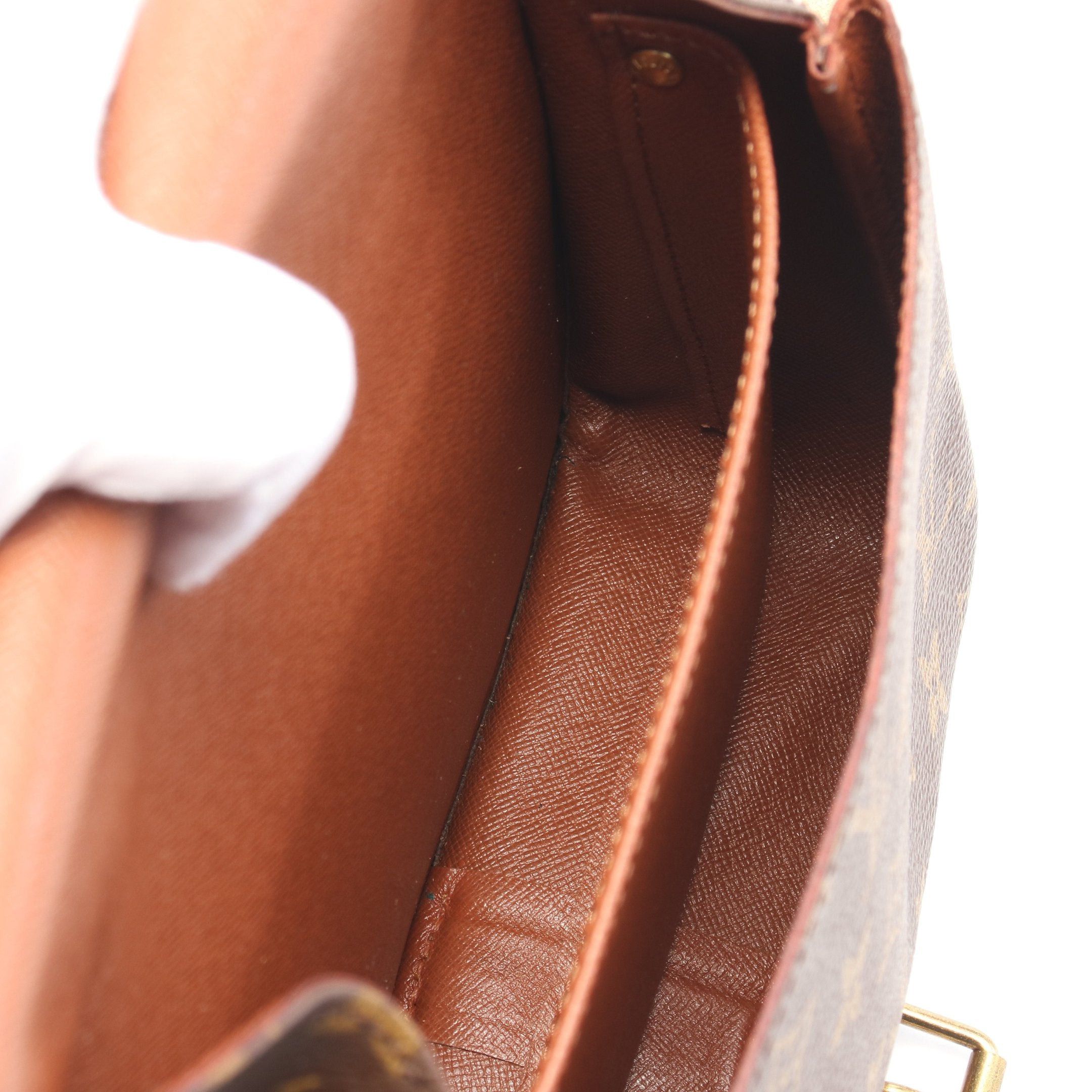 Louis Vuitton Louis Vuitton Cartesier Mm Monogram Shoulder Bag Leather Brown Size ONE SIZE - 3 Thumbnail