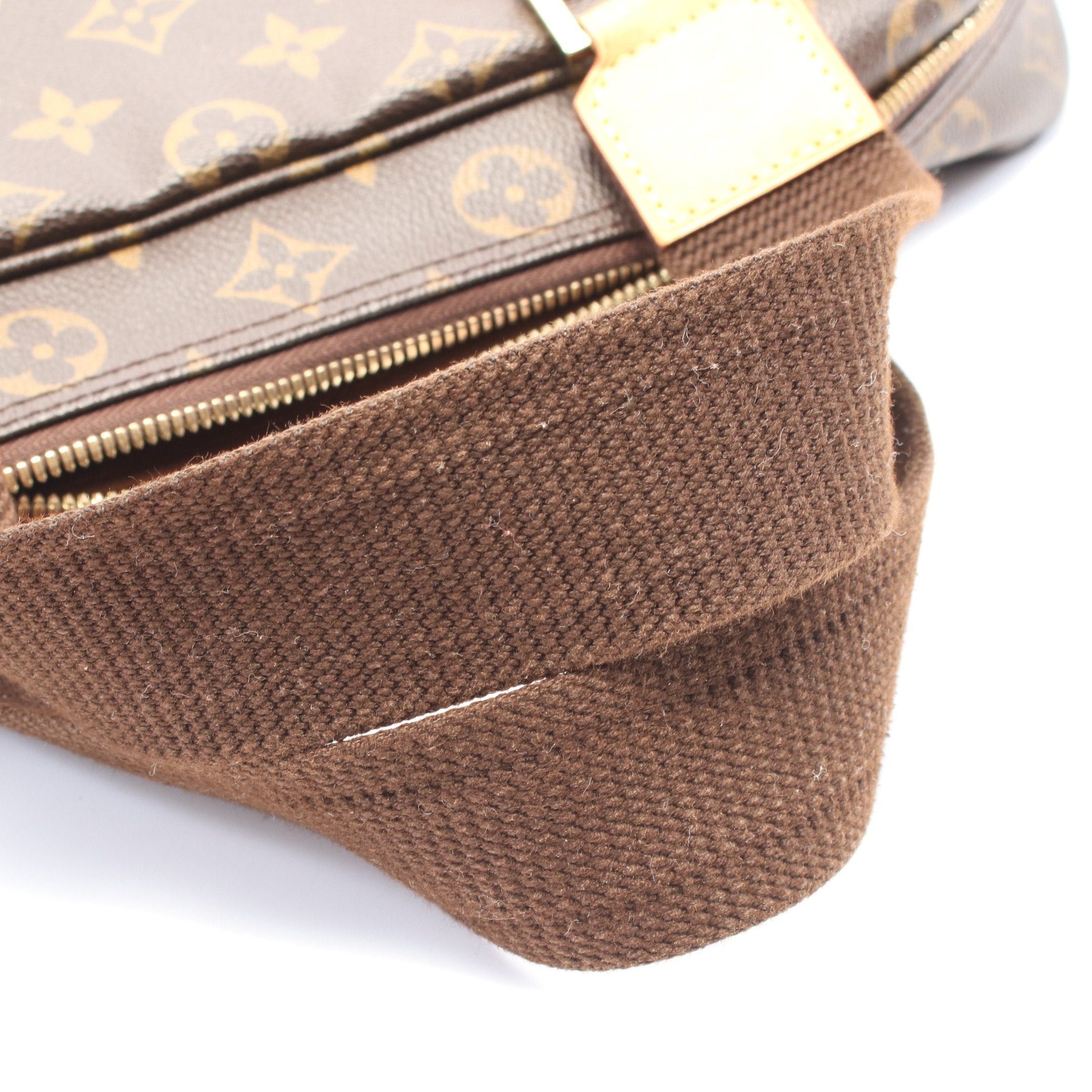 Louis Vuitton Louis Vuitton Sack Bosforo Monogram Handbag Leather Brown Size ONE SIZE - 6 Thumbnail