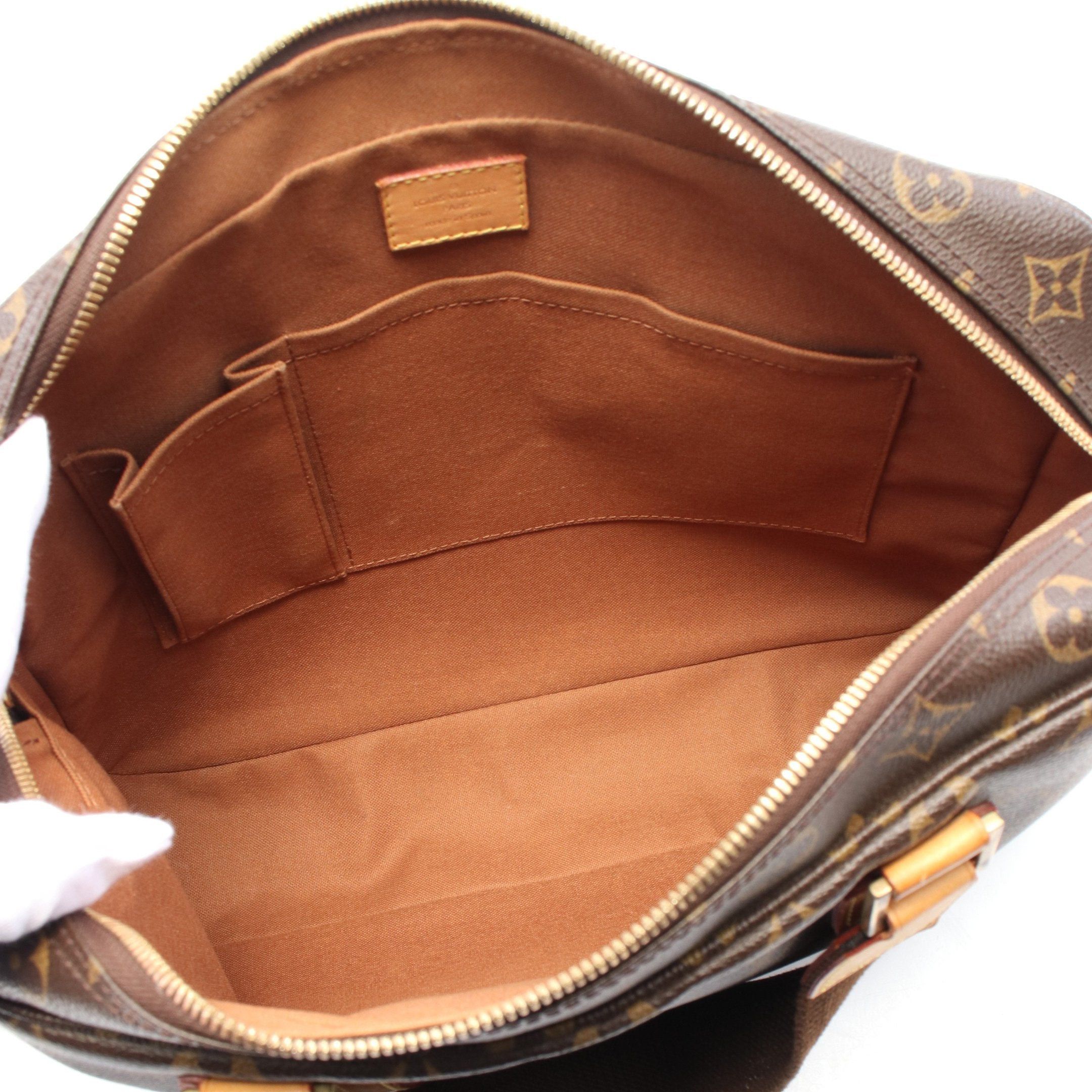 Louis Vuitton Louis Vuitton Sack Bosforo Monogram Handbag Leather Brown Size ONE SIZE - 3 Thumbnail