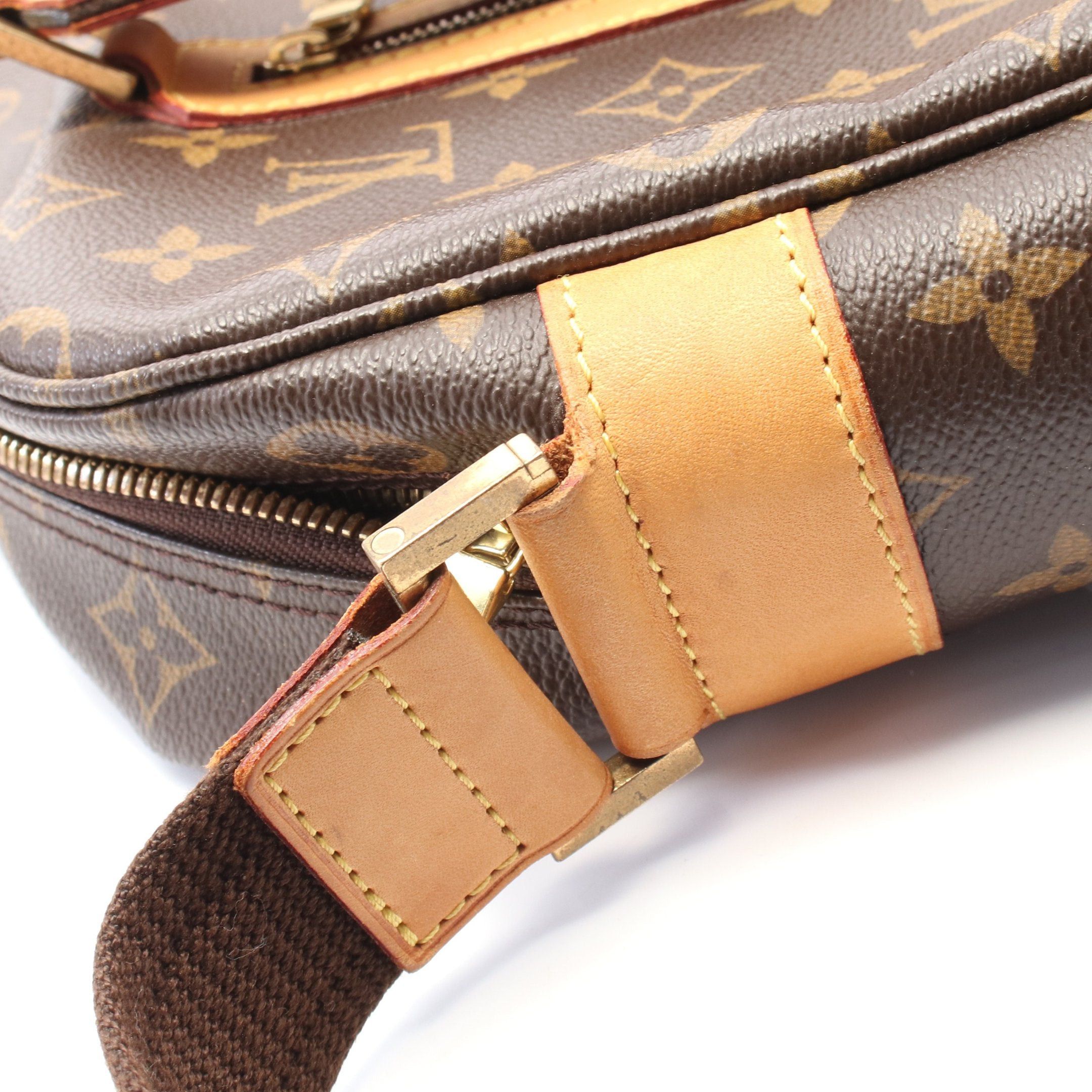 Louis Vuitton Louis Vuitton Sack Bosforo Monogram Handbag Leather Brown Size ONE SIZE - 7 Thumbnail