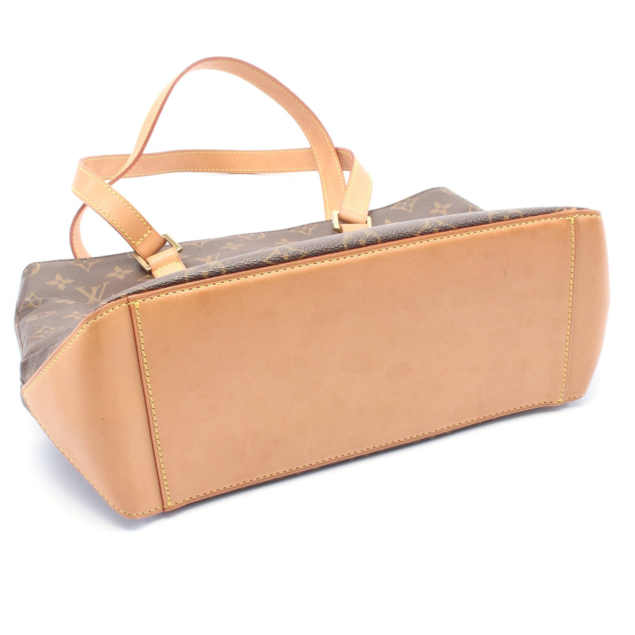 Louis Vuitton Louis Vuitton Cabas Piano Monogram Shoulder Bag Leather Brown Size ONE SIZE - 6 Thumbnail