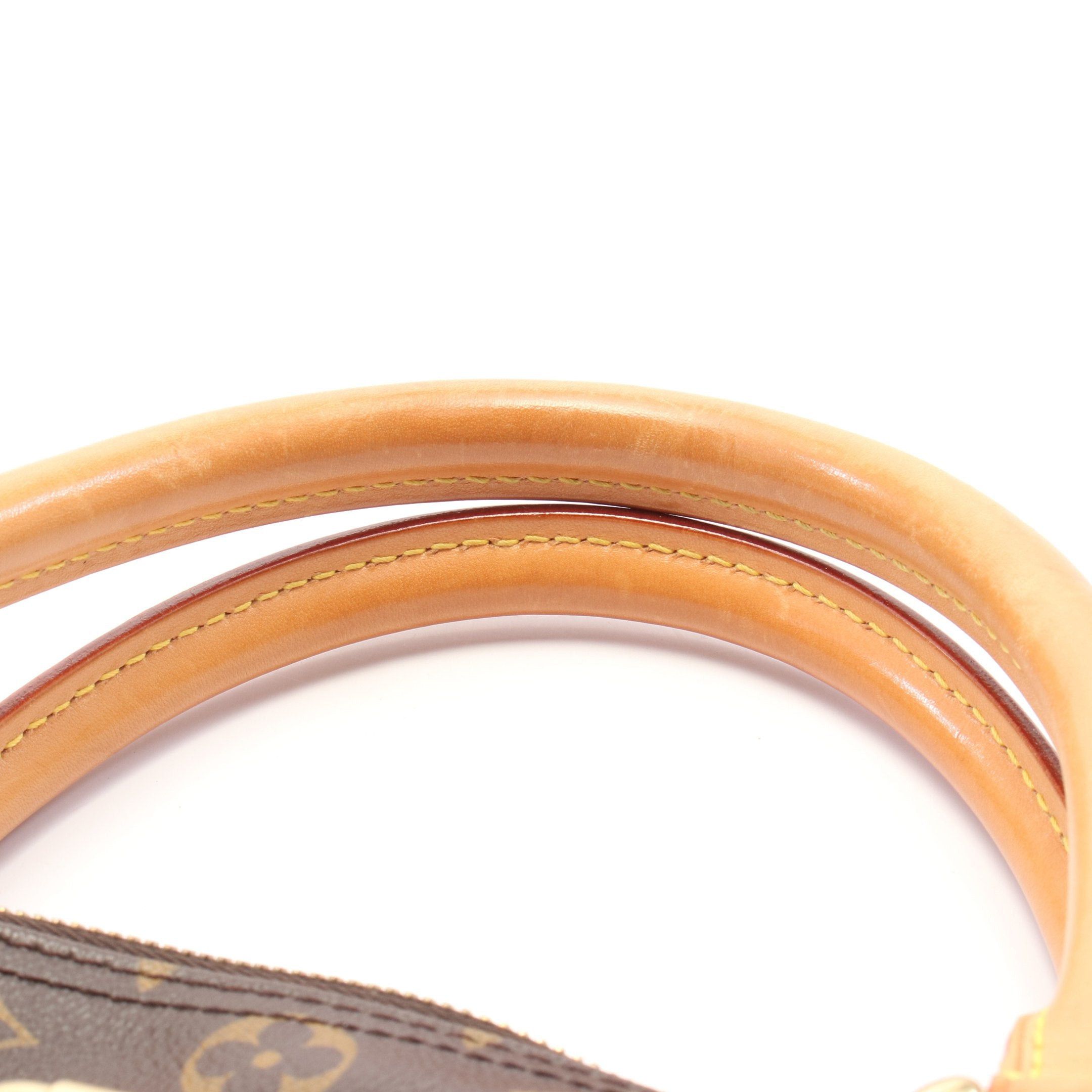 Louis Vuitton Louis Vuitton Manhattan Gm Monogram Handbag Leather Brown Size ONE SIZE - 6 Thumbnail