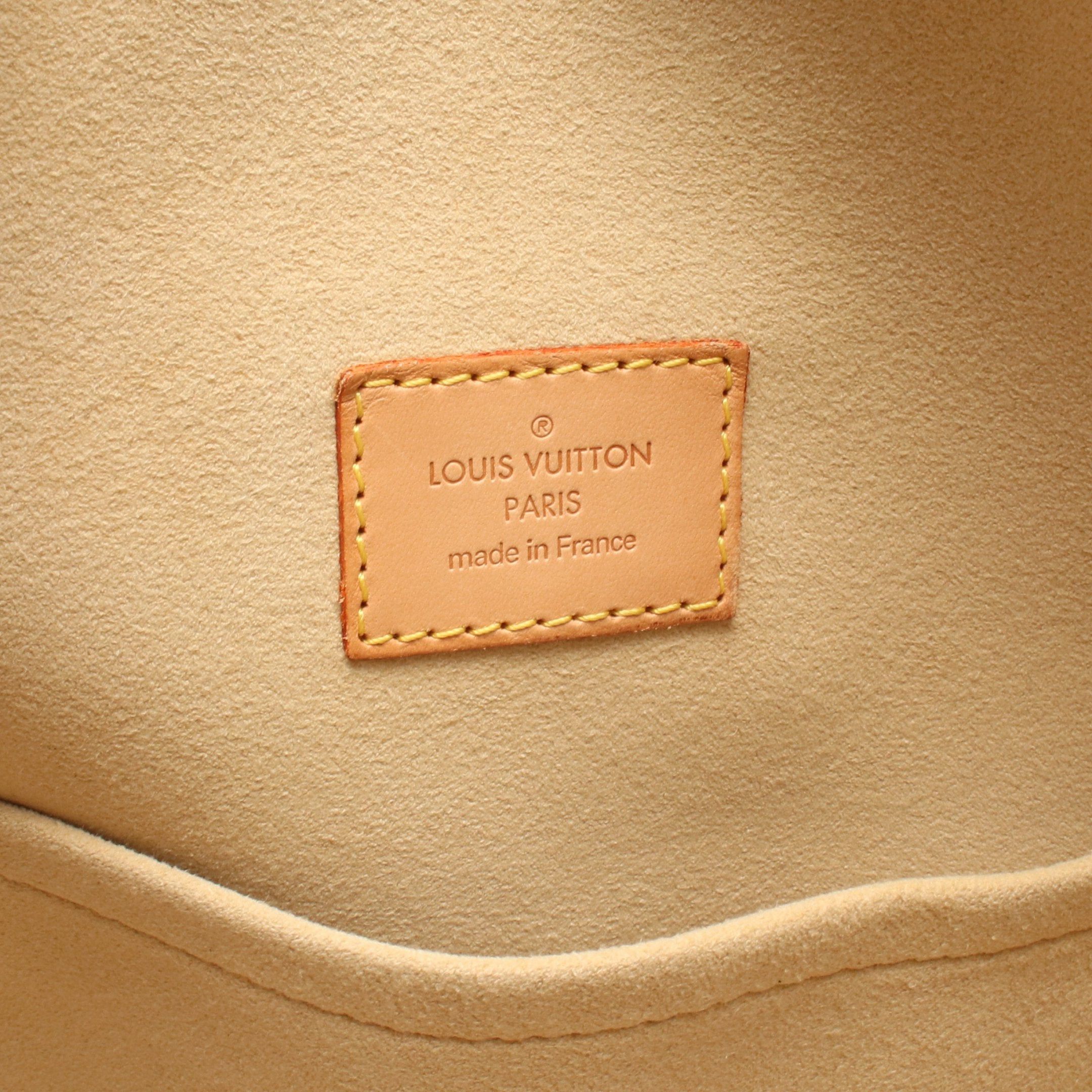 Louis Vuitton Louis Vuitton Manhattan Gm Monogram Handbag Leather Brown Size ONE SIZE - 4 Thumbnail