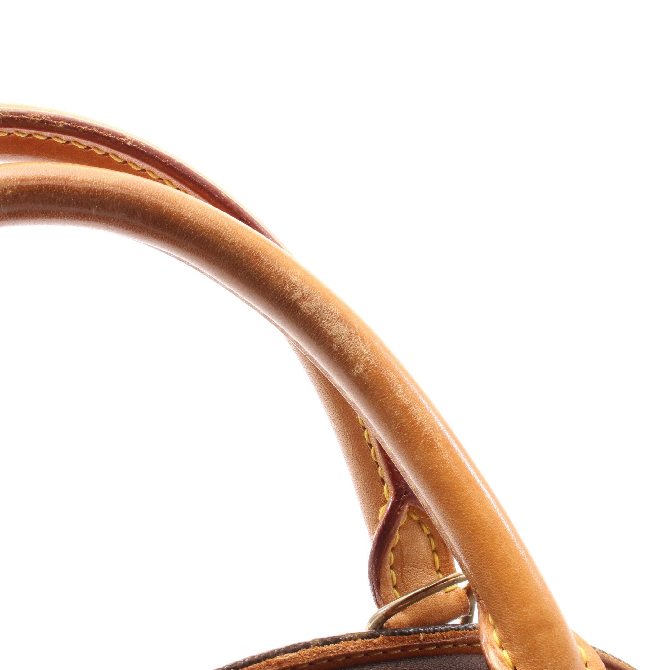 Louis Vuitton Louis Vuitton Ellipse Pm Monogram Handbag Leather Brown Size ONE SIZE - 7 Thumbnail