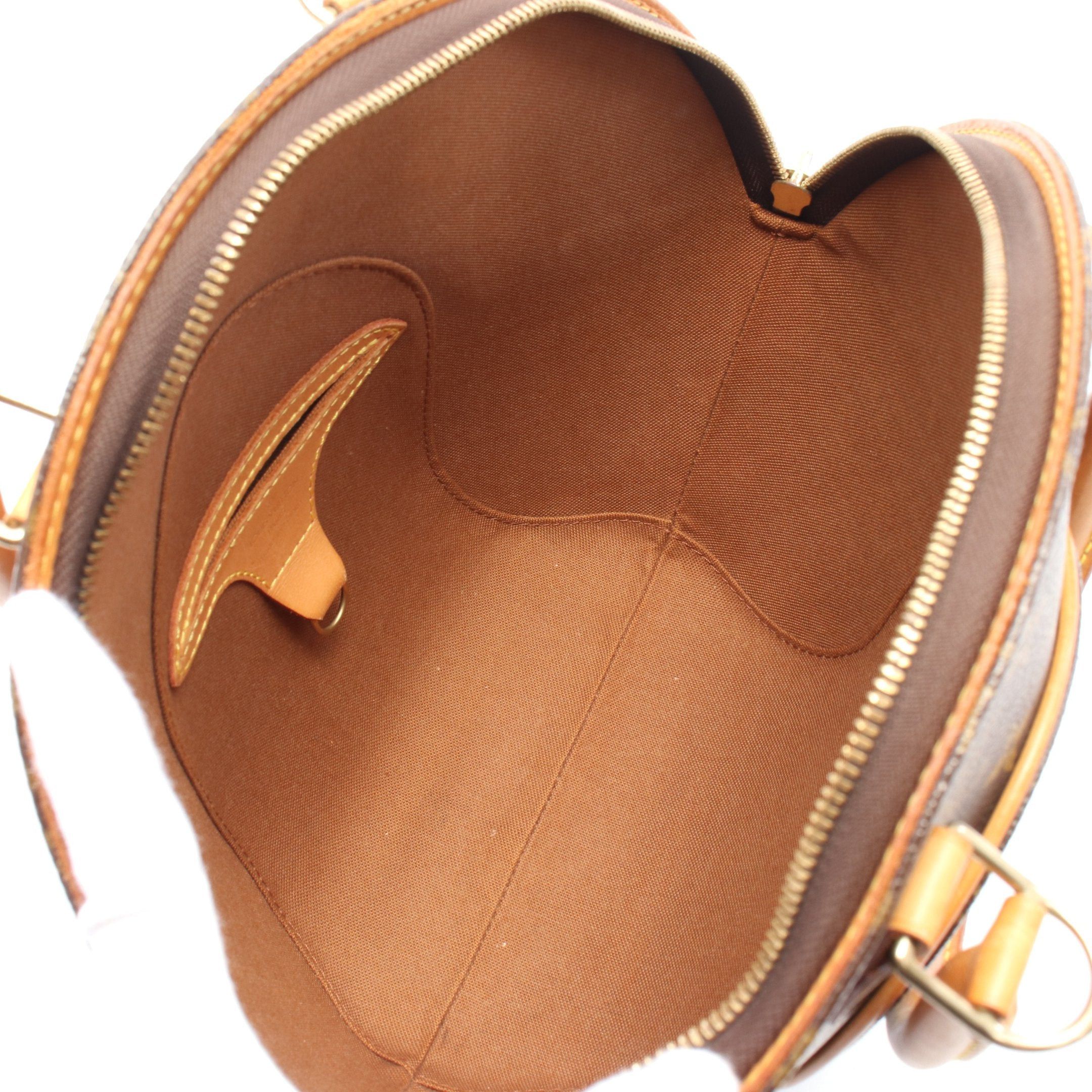 Louis Vuitton Louis Vuitton Ellipse Pm Monogram Handbag Leather Brown Size ONE SIZE - 3 Thumbnail
