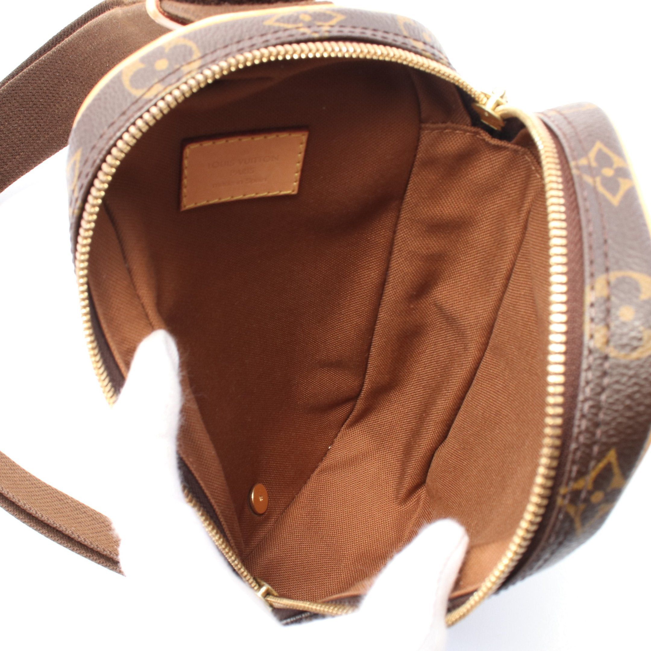 Louis Vuitton Louis Vuitton Pochette Ganju Monogram Body Bag Leather Brown Size ONE SIZE - 3 Thumbnail