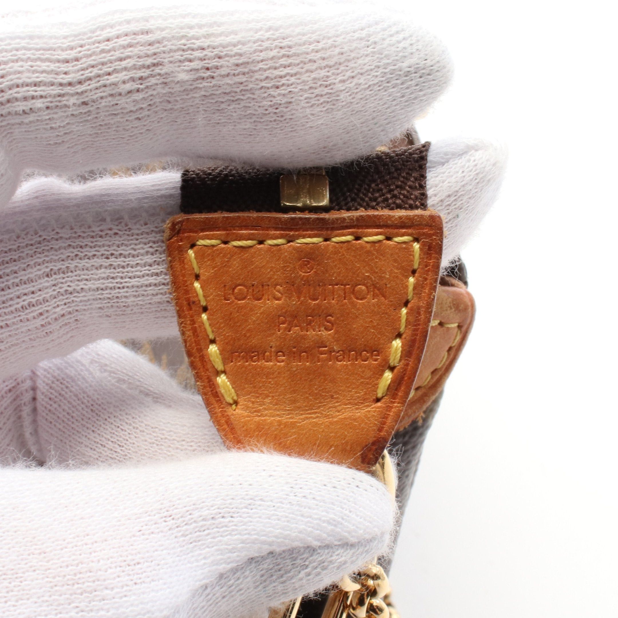Louis Vuitton Louis Vuitton Eva Monogram Chain Shoulder Bag Leather Brown Size ONE SIZE - 4 Thumbnail