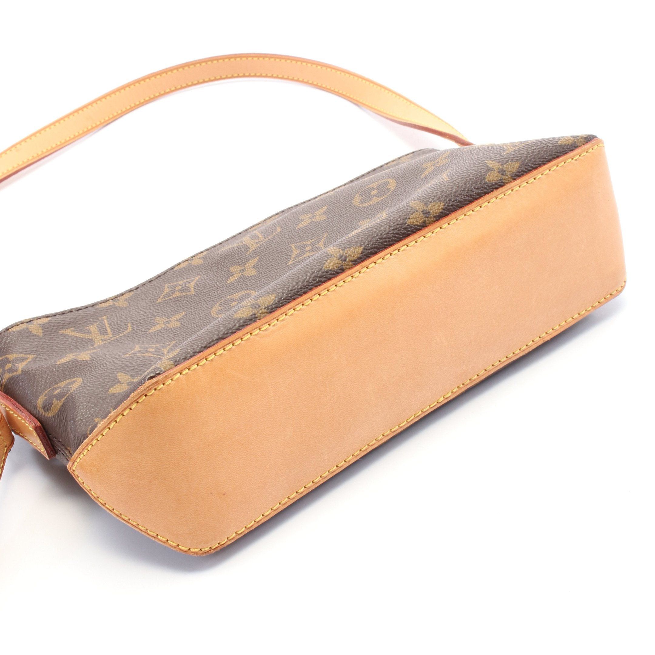 Louis Vuitton Louis Vuitton Trotteur Monogram Shoulder Bag Leather Brown Size ONE SIZE - 6 Thumbnail