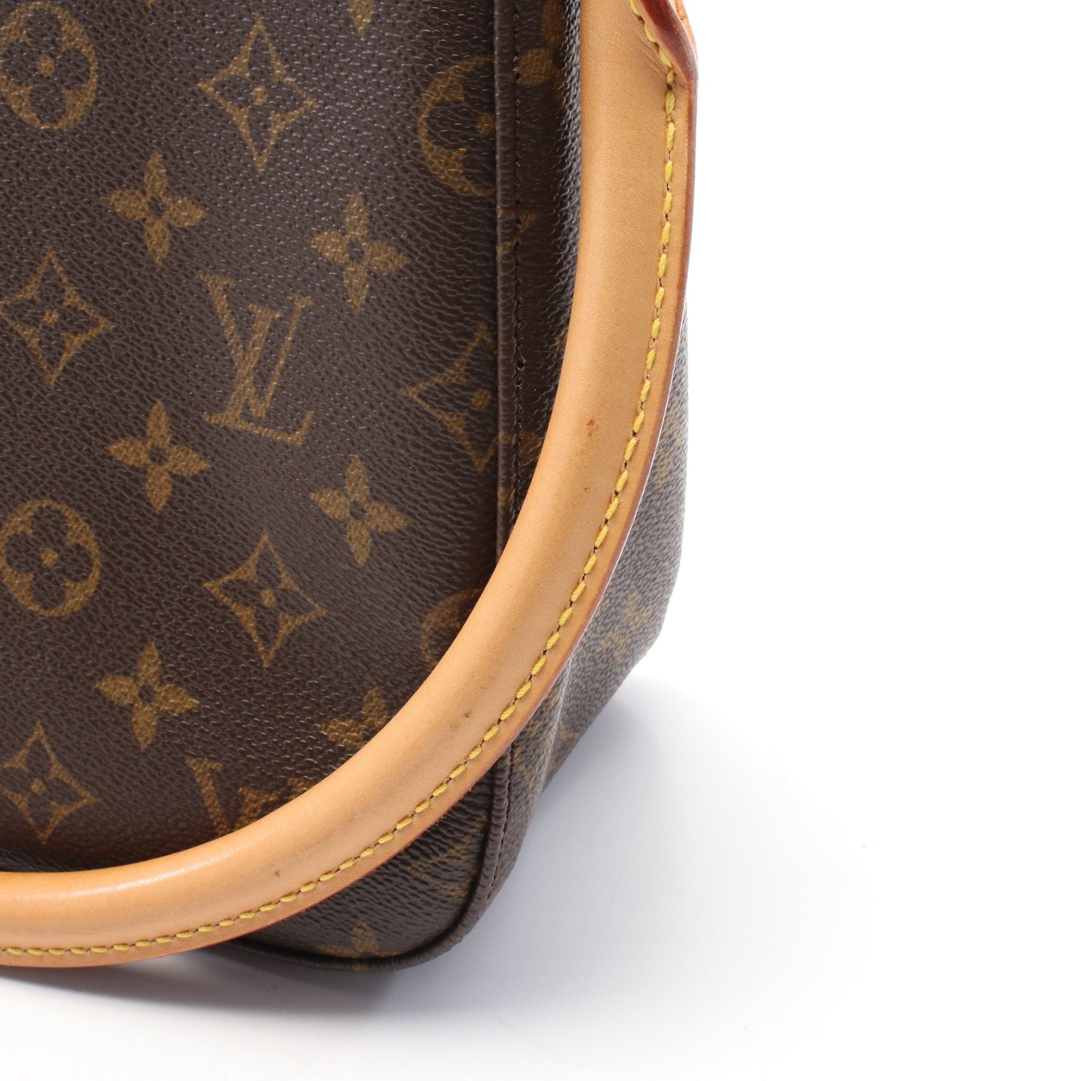 Louis Vuitton Louis Vuitton Looping Mm Monogram Shoulder Bag Leather Brown Size ONE SIZE - 8 Thumbnail