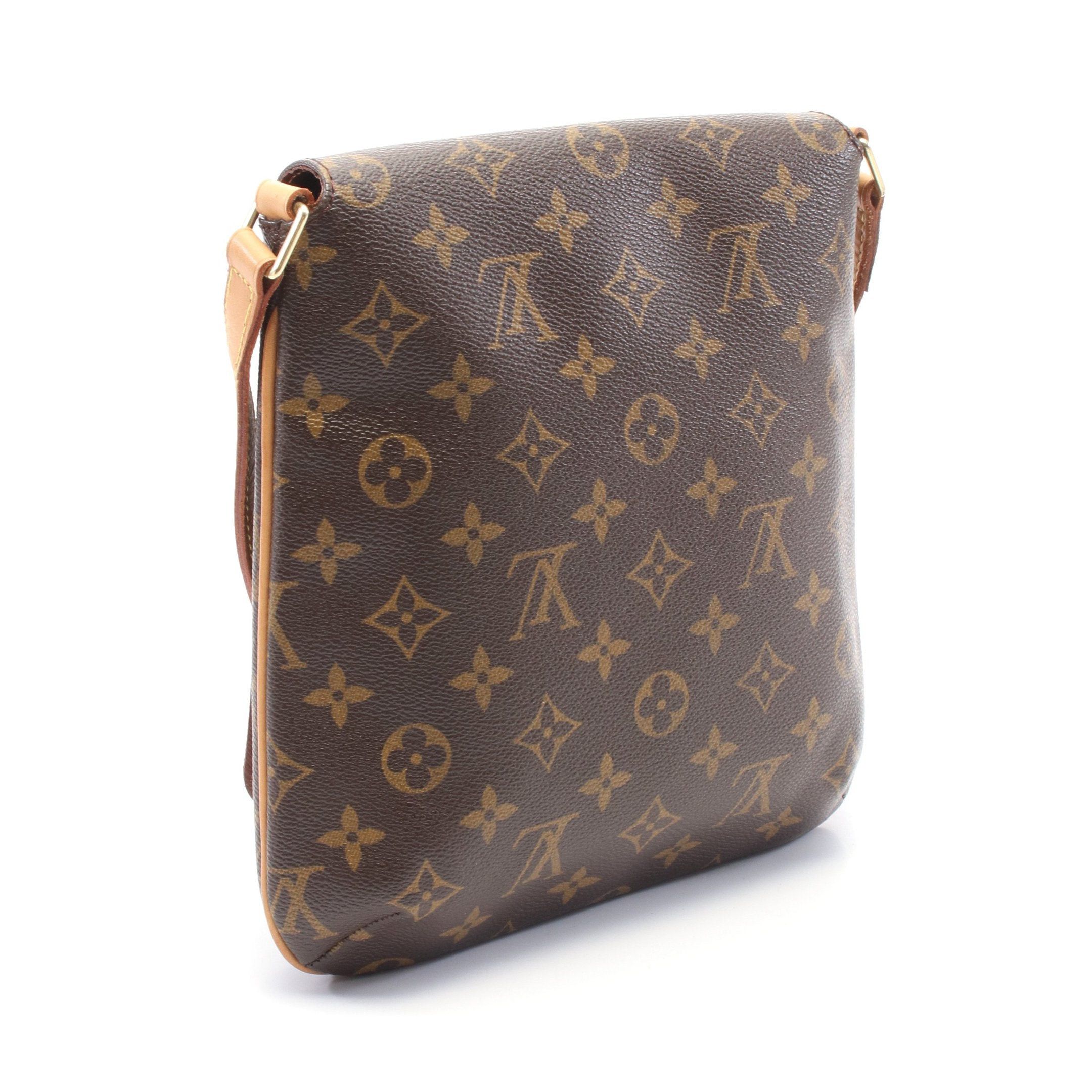 Louis Vuitton Louis Vuitton Musette Salsa Long Strap Monogram Shoulder Bag Leather Brown Size ONE SIZE - 2 Thumbnail
