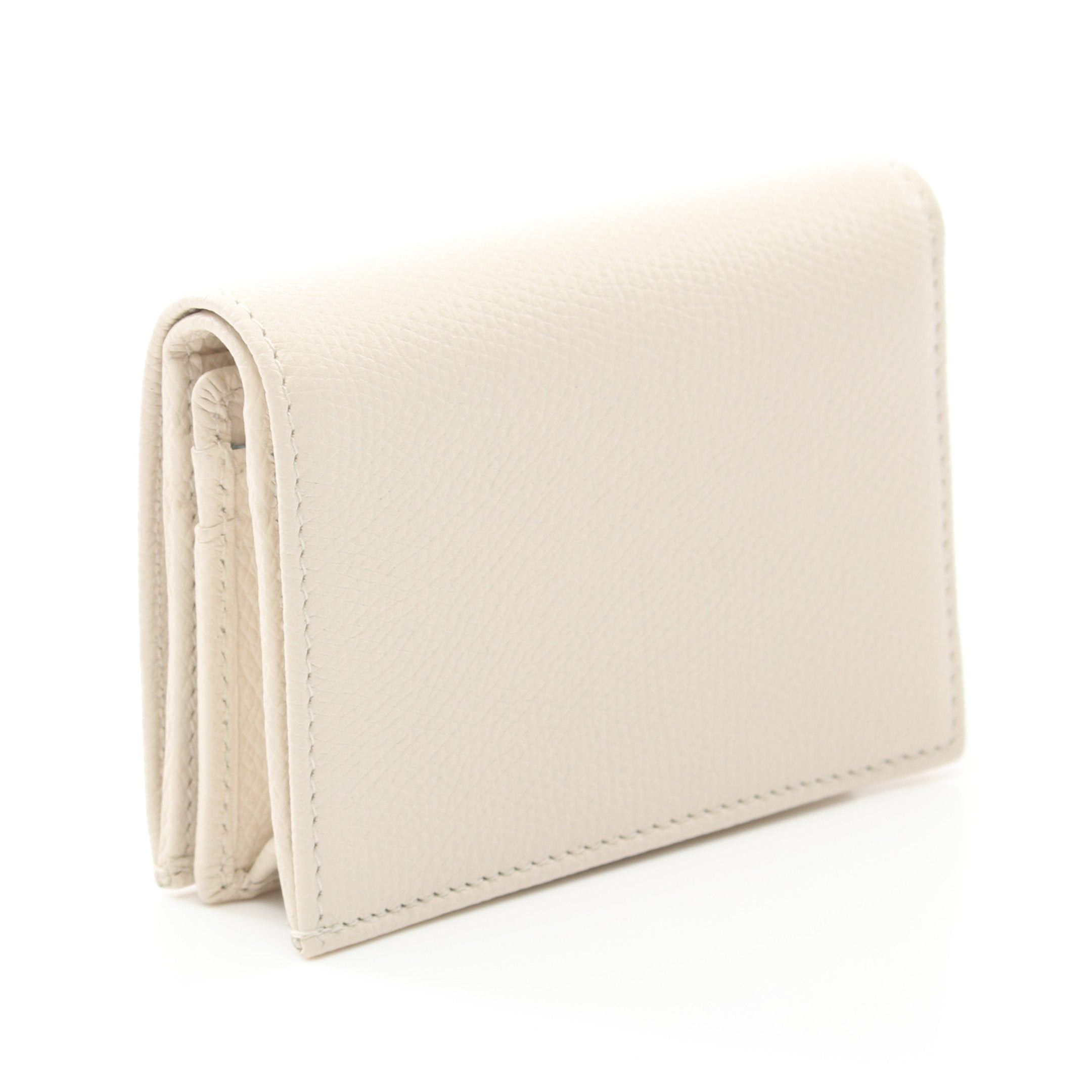 Valentino Valentino Bi-Fold Wallet Leather Off White Size ONE SIZE - 2 Thumbnail