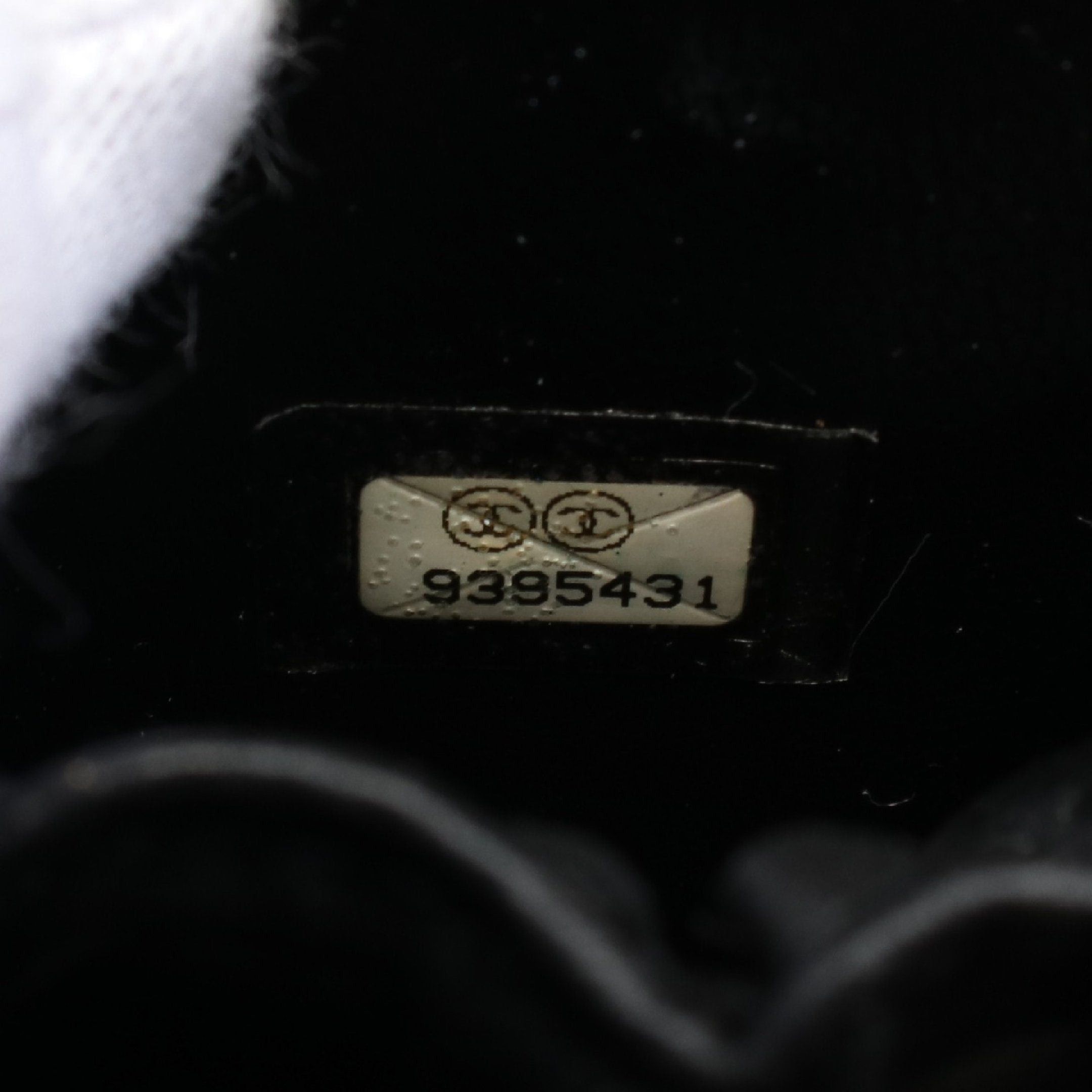 Chanel Chanel Coco Mark Handbag Vanity Bag Caviar Skin Black Gold Hardware Size ONE SIZE - 5 Thumbnail