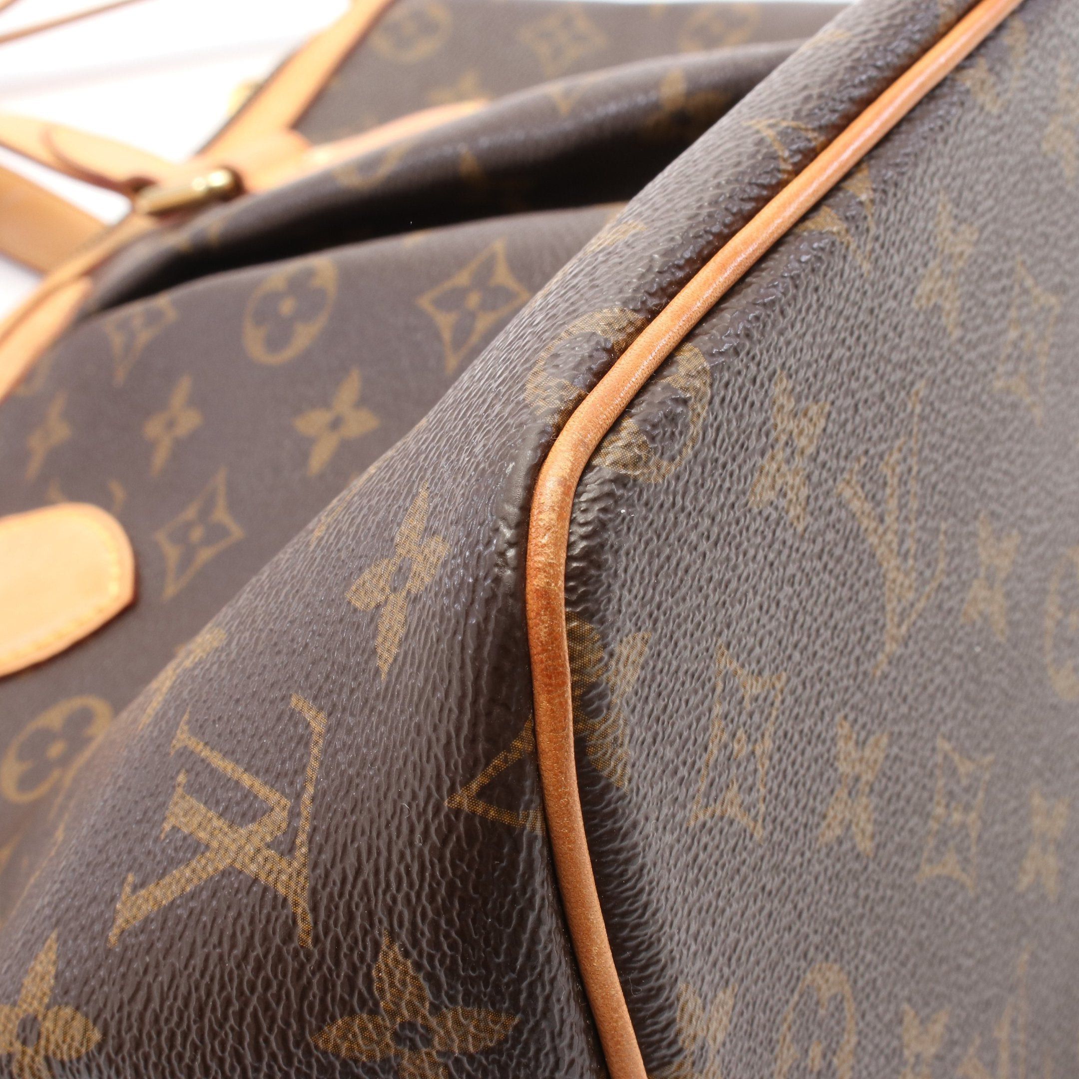 Louis Vuitton Louis Vuitton Palermo Pm Monogram Handbag Leather Brown Size ONE SIZE - 7 Thumbnail