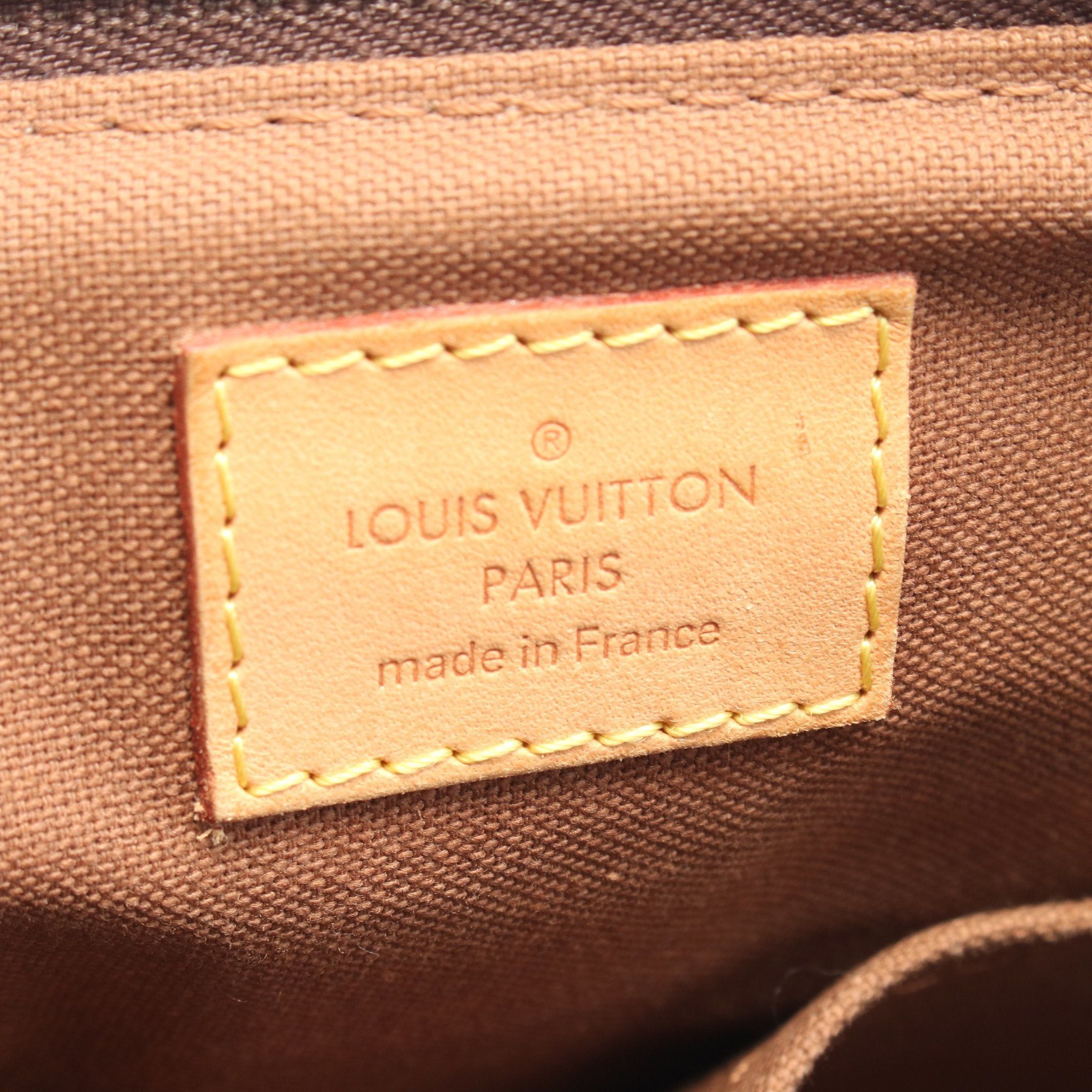 Louis Vuitton Louis Vuitton Palermo Pm Monogram Handbag Leather Brown Size ONE SIZE - 4 Thumbnail