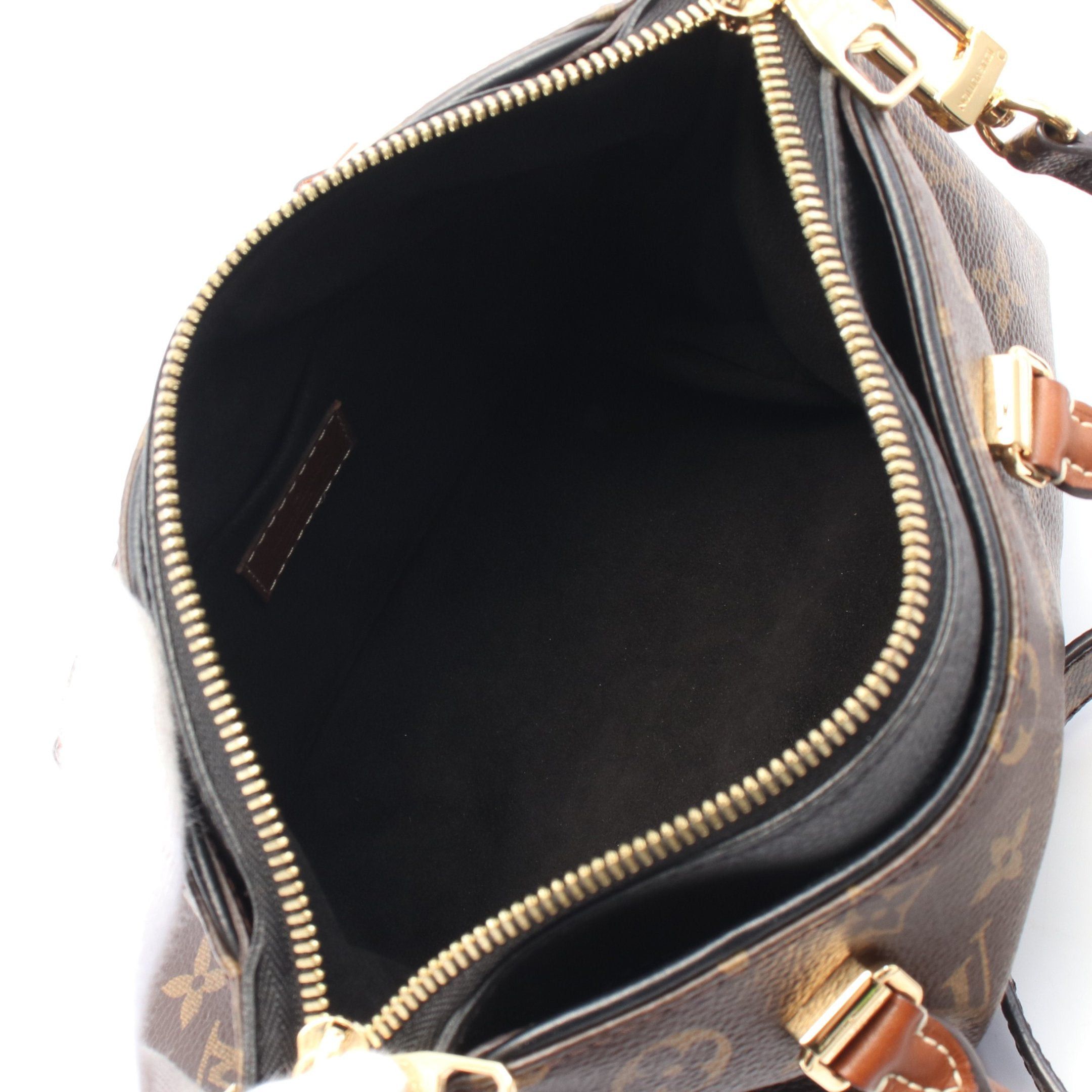 Louis Vuitton Louis Vuitton Pallas Bb Monogram Noir Handbag Leather Brown Black Size ONE SIZE - 3 Thumbnail