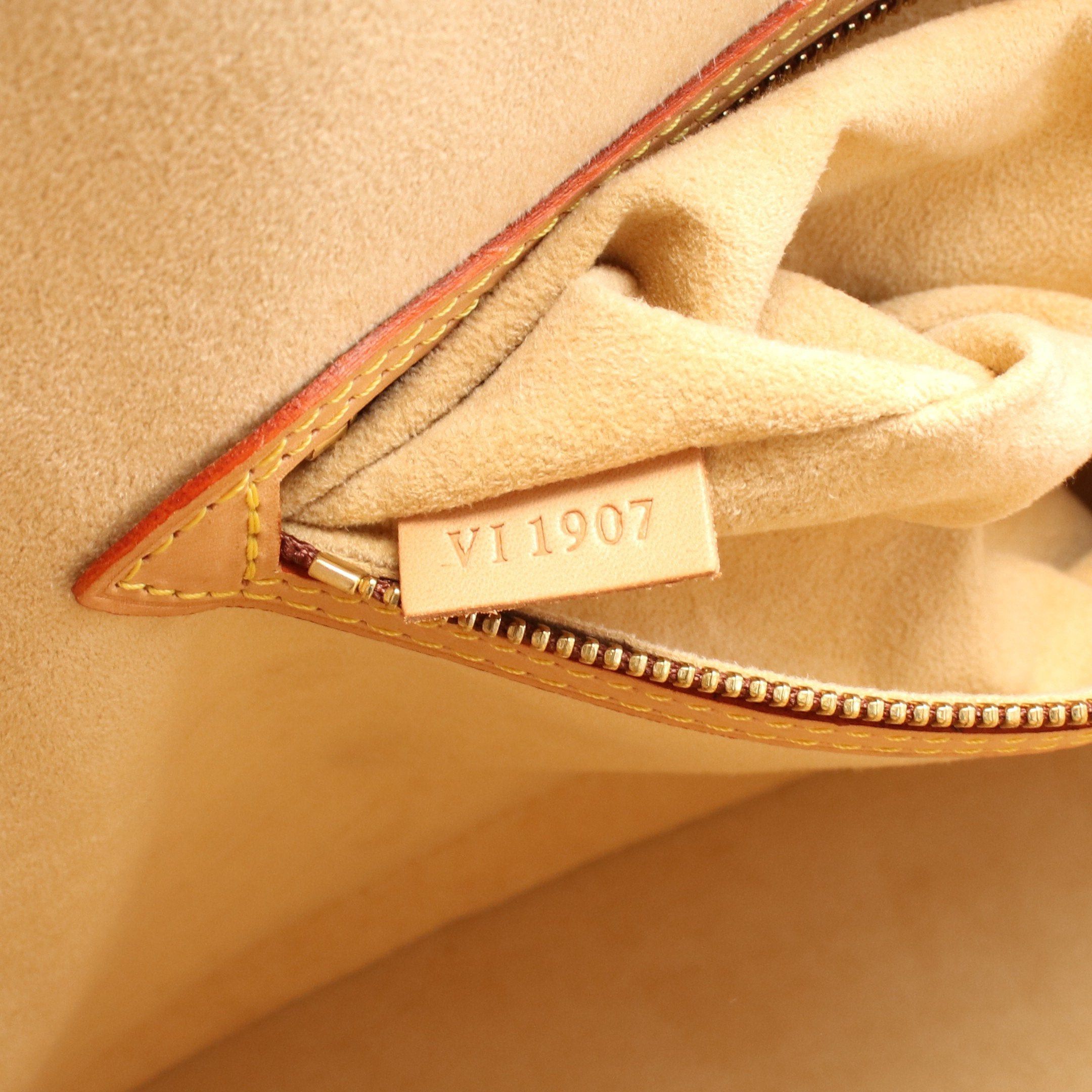 Louis Vuitton Louis Vuitton Babylon Monogram Shoulder Bag Leather Brown Size ONE SIZE - 5 Thumbnail