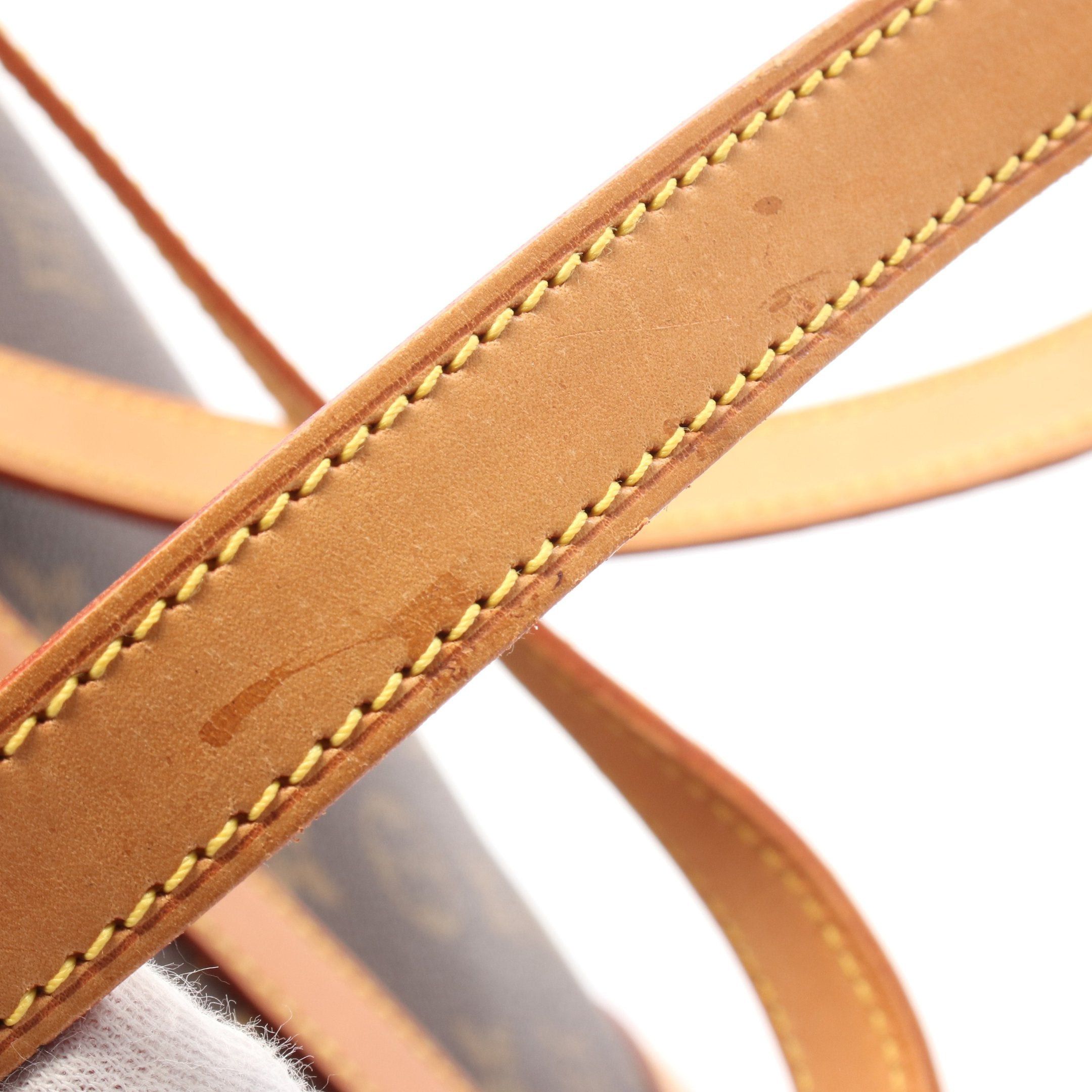 Louis Vuitton Louis Vuitton Babylon Monogram Shoulder Bag Leather Brown Size ONE SIZE - 8 Thumbnail