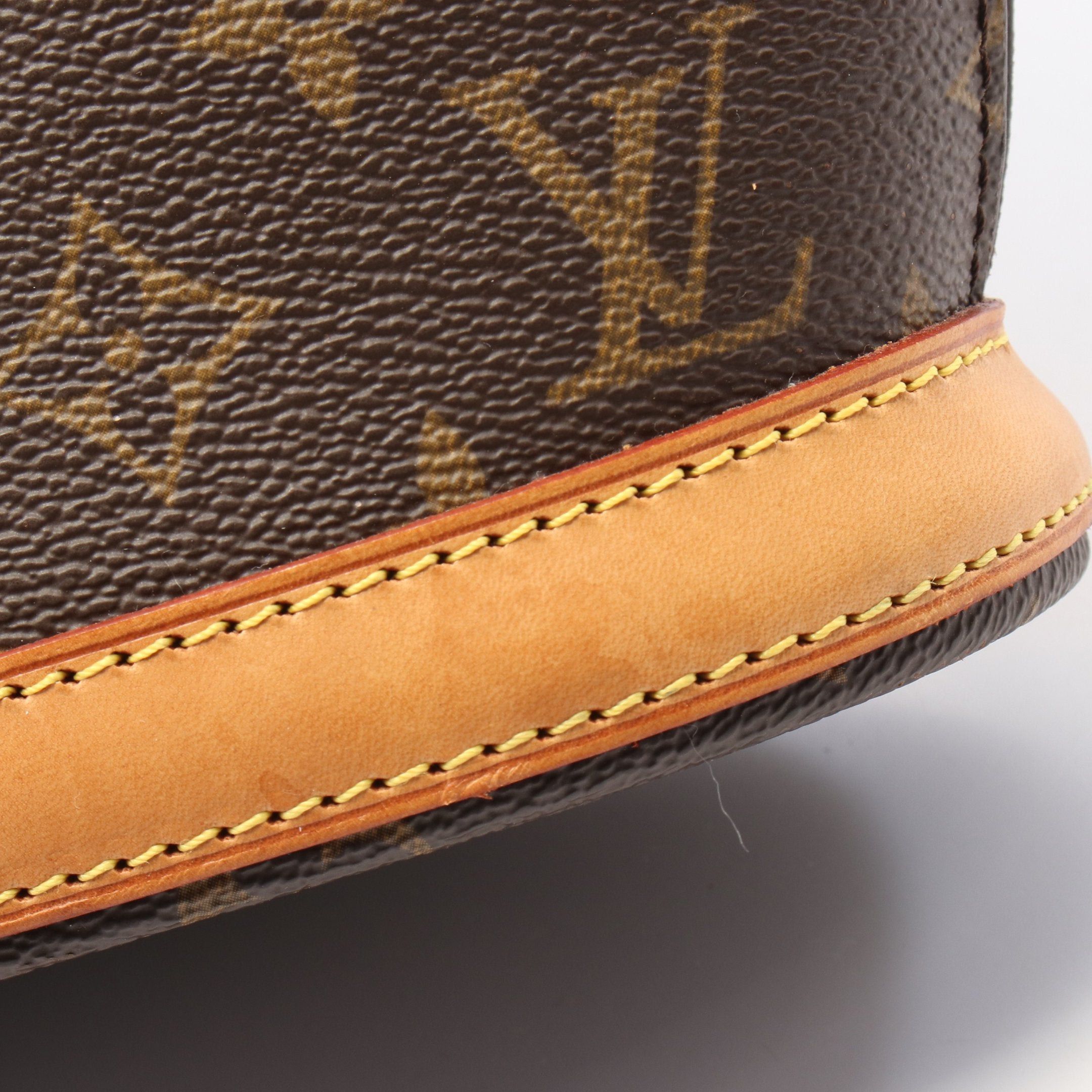 Louis Vuitton Louis Vuitton Babylon Monogram Shoulder Bag Leather Brown Size ONE SIZE - 9 Thumbnail