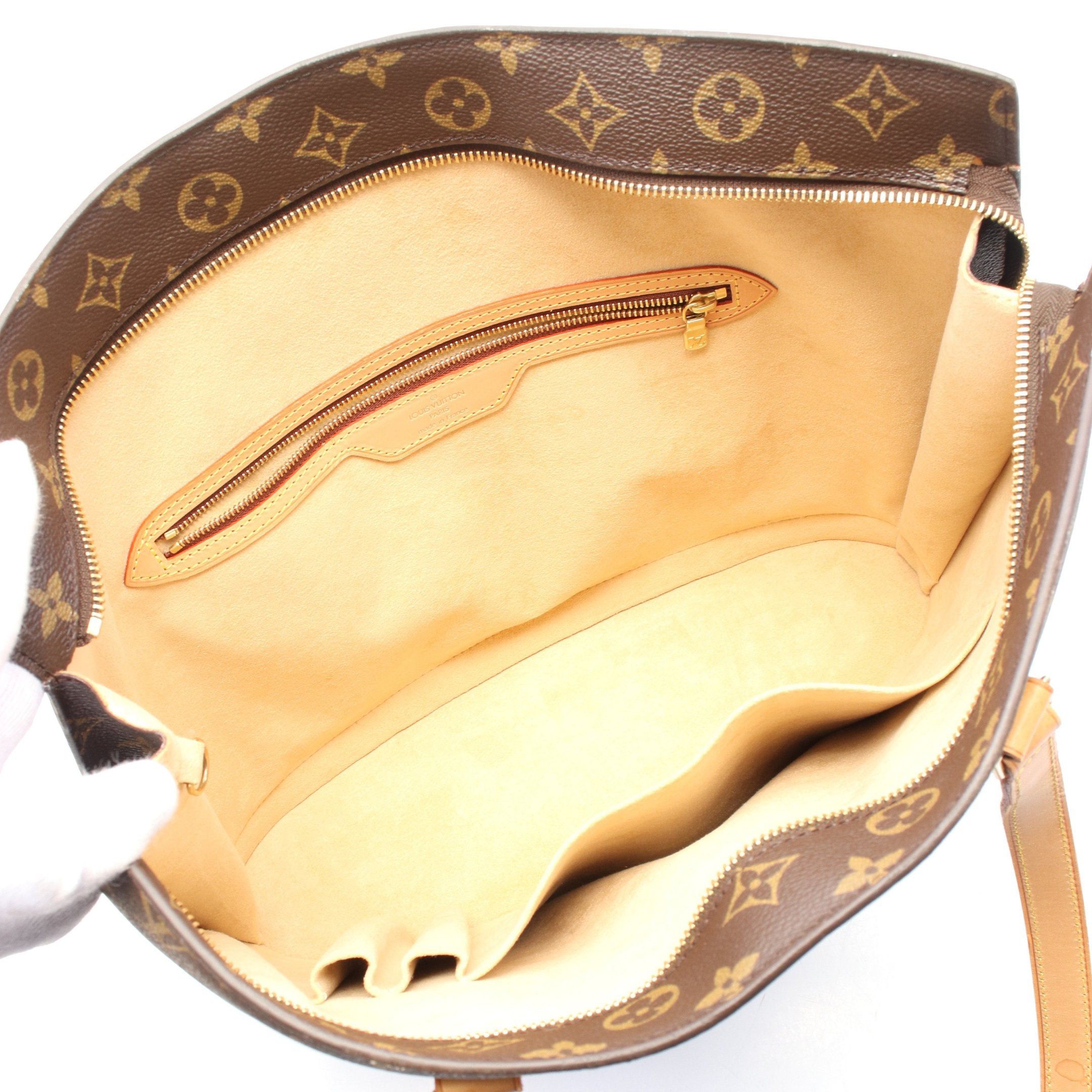 Louis Vuitton Louis Vuitton Babylon Monogram Shoulder Bag Leather Brown Size ONE SIZE - 3 Thumbnail