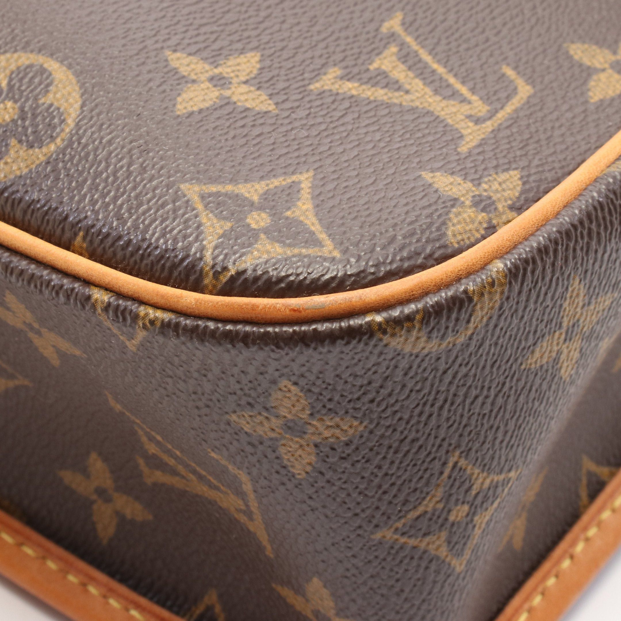 Louis Vuitton Louis Vuitton Sologne Monogram Shoulder Bag Leather Brown Size ONE SIZE - 6 Thumbnail