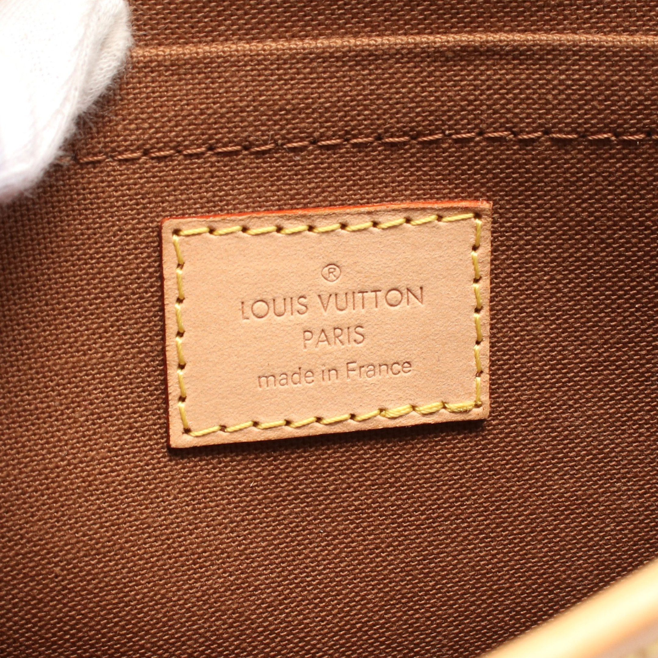 Louis Vuitton Louis Vuitton Sologne Monogram Shoulder Bag Leather Brown Size ONE SIZE - 4 Thumbnail