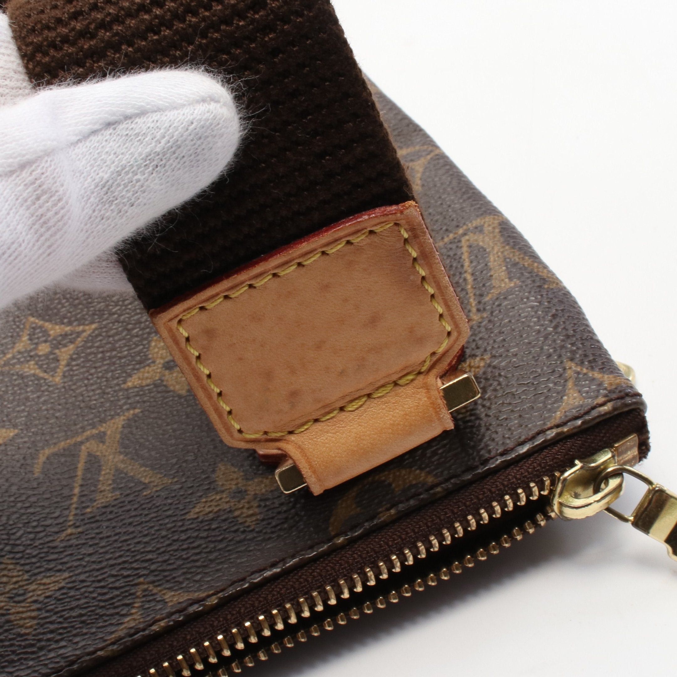 Louis Vuitton Louis Vuitton Pochette Bosphore Monogram Shoulder Bag Leather Brown Size ONE SIZE - 6 Thumbnail